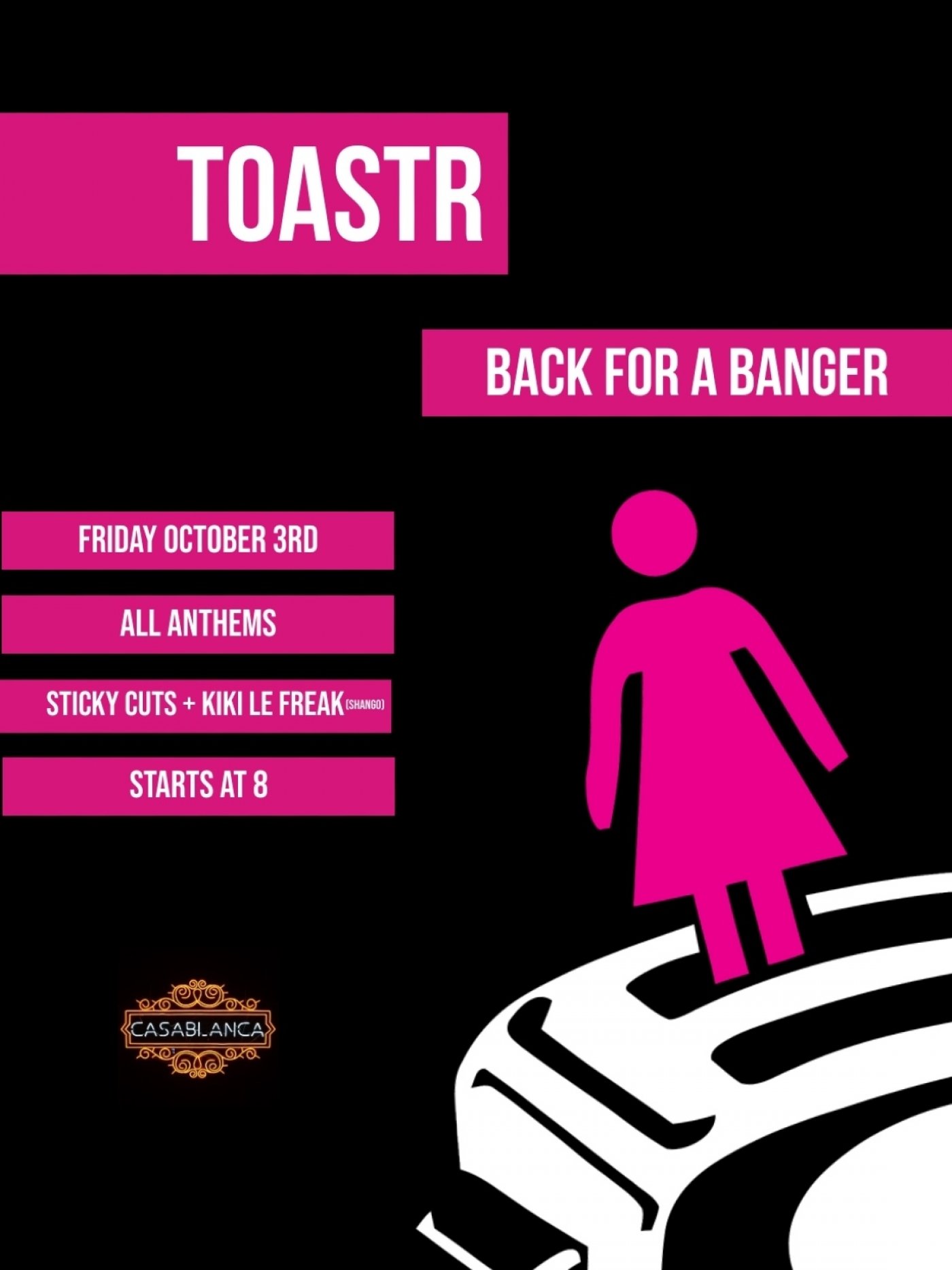 Toastr: Back for a Banger