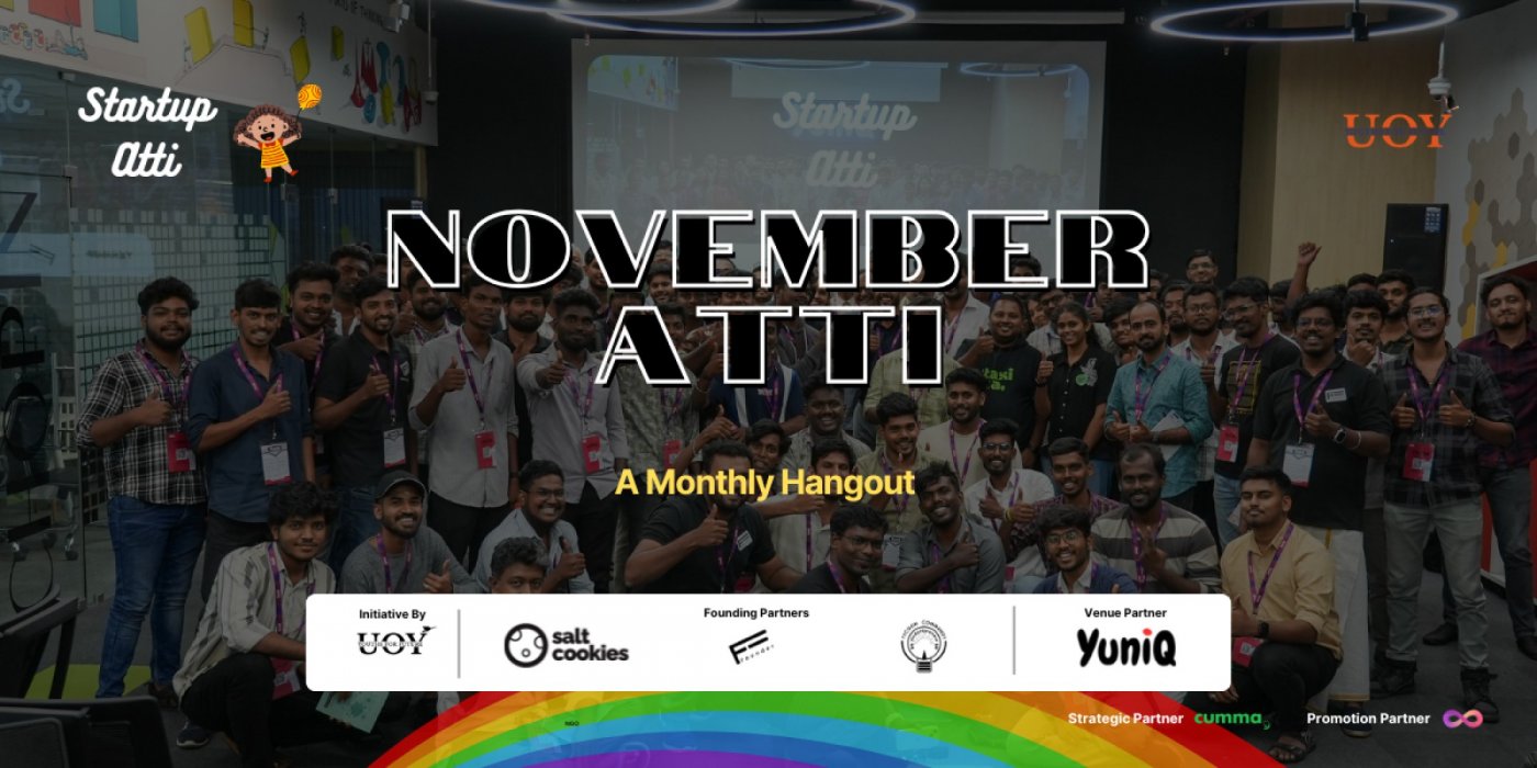 Startup Atti | A Monthly Hangout | November Atti