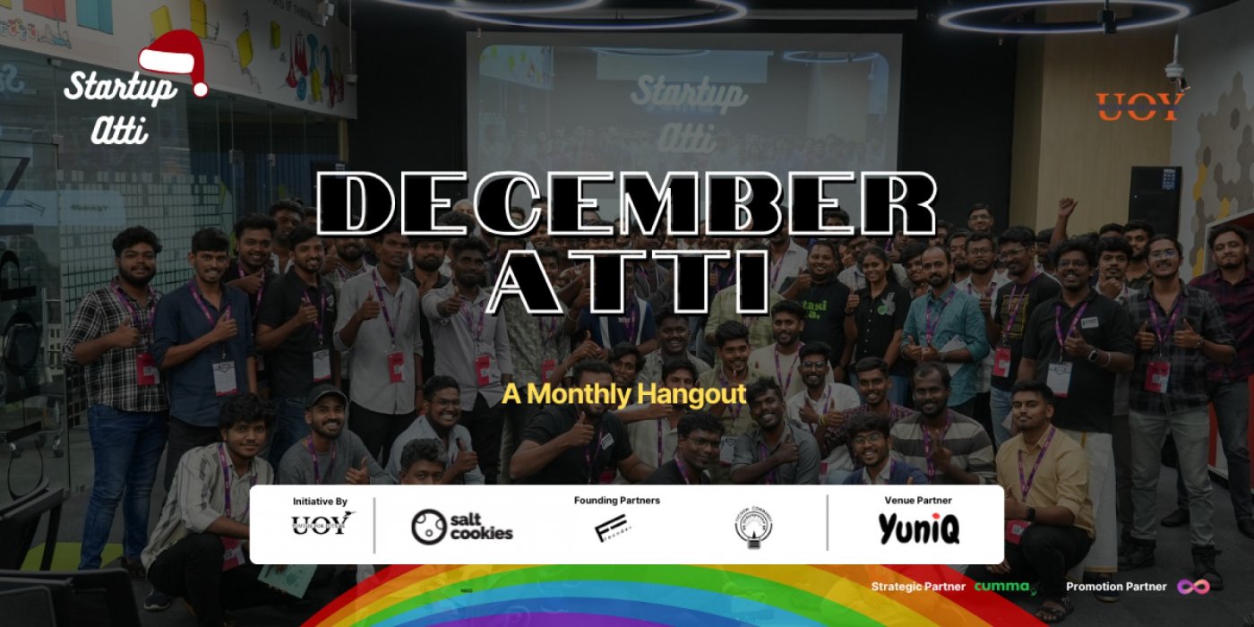 Startup Atti | A Monthly Hangout | December Atti
