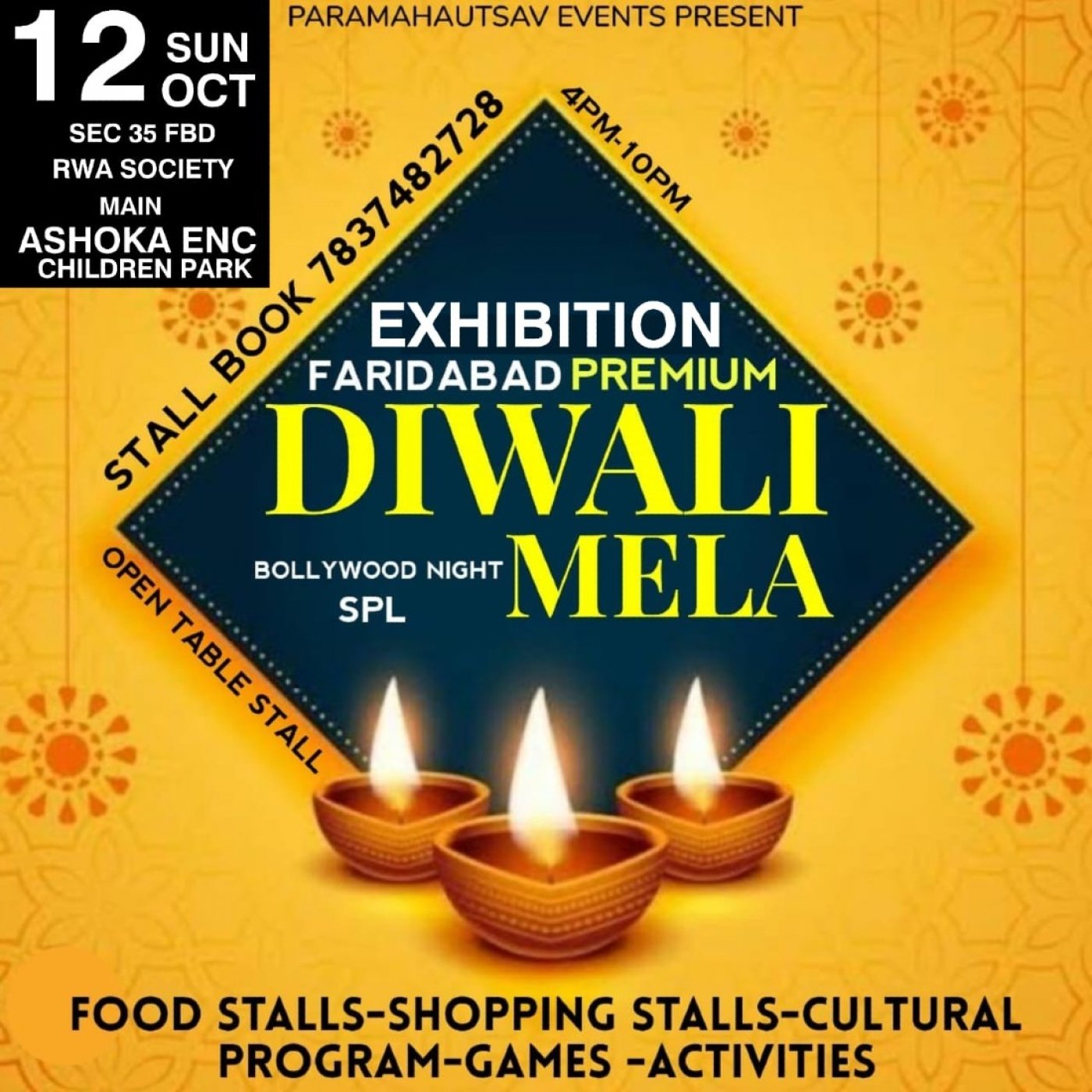 Diwali exhibition faridabad