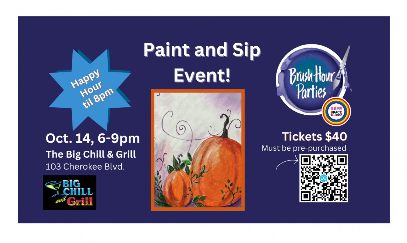 Paint and Sip Event with Brush Hour Parties
