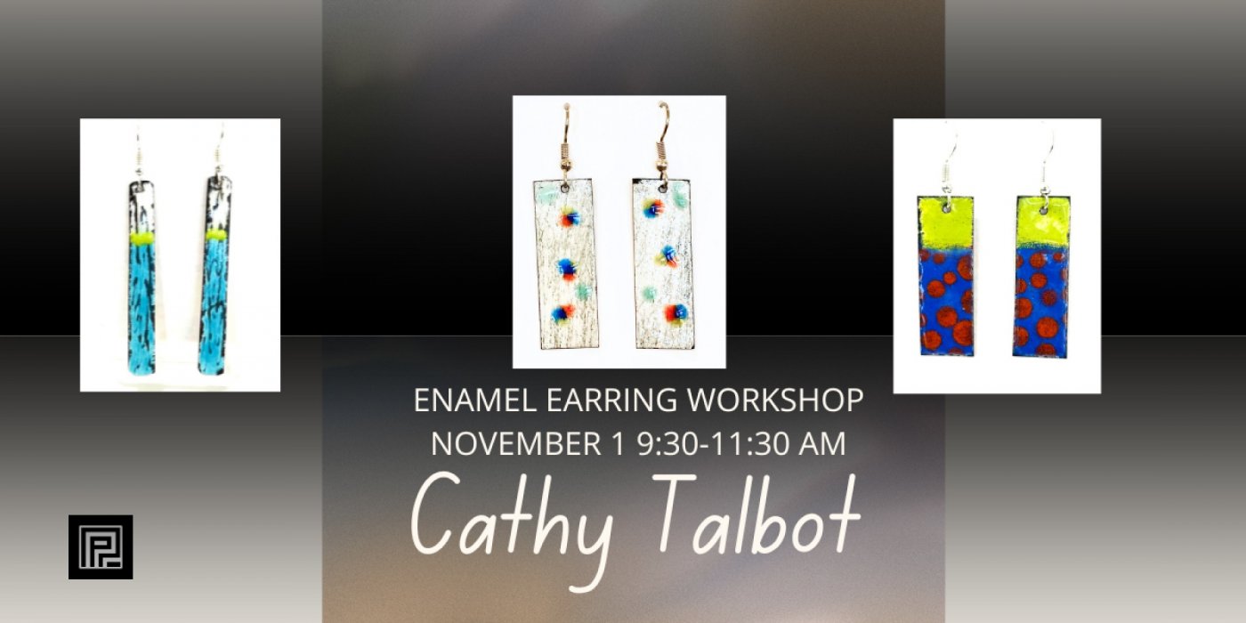 Cathy Talbot Enamel Earring Workshop 