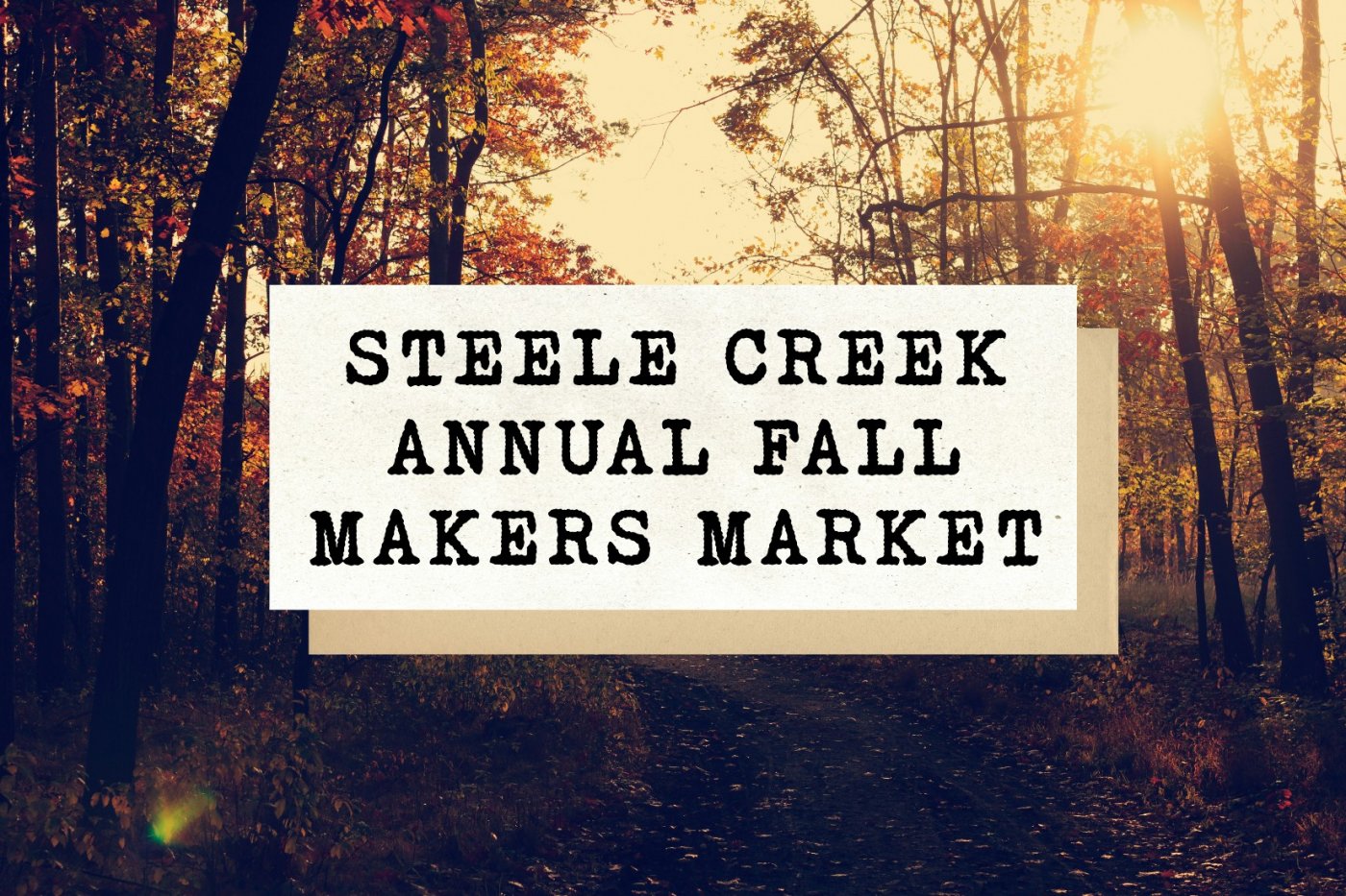 Annual Fall Makers Market