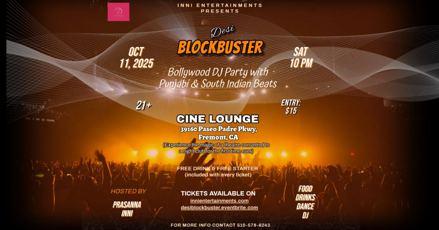Desi BLOCKBUSTER(DJ Night)