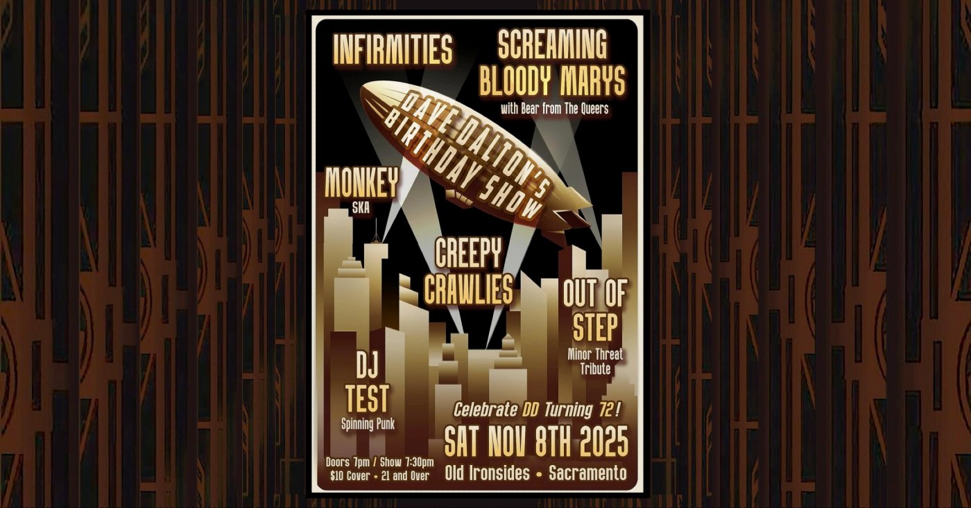 Infirmities | Monkey | Screaming Bloody Marys at Old Ironsides (Sacramento)