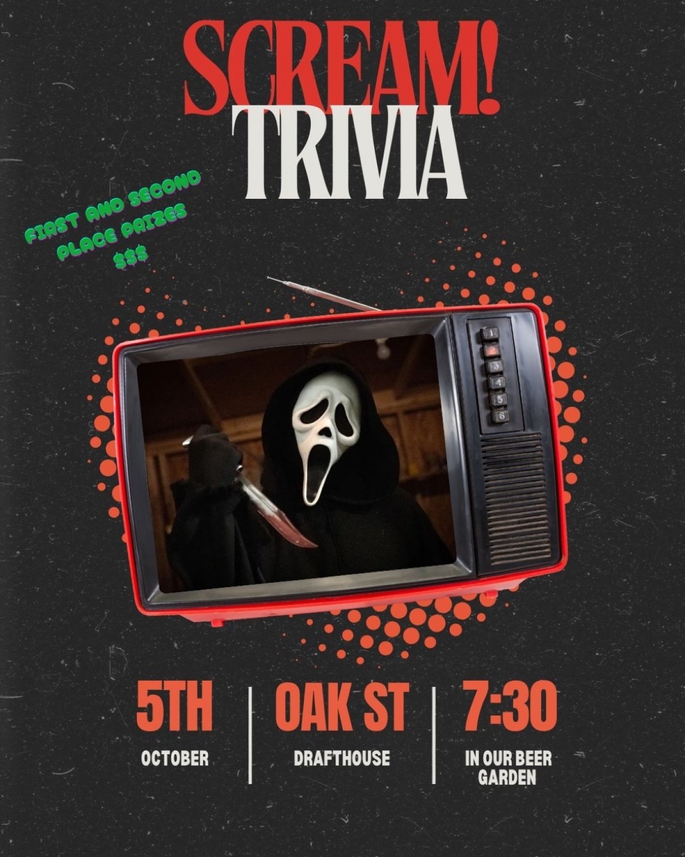 SCREAM\u2757\ufe0fTrivia at Oak Street