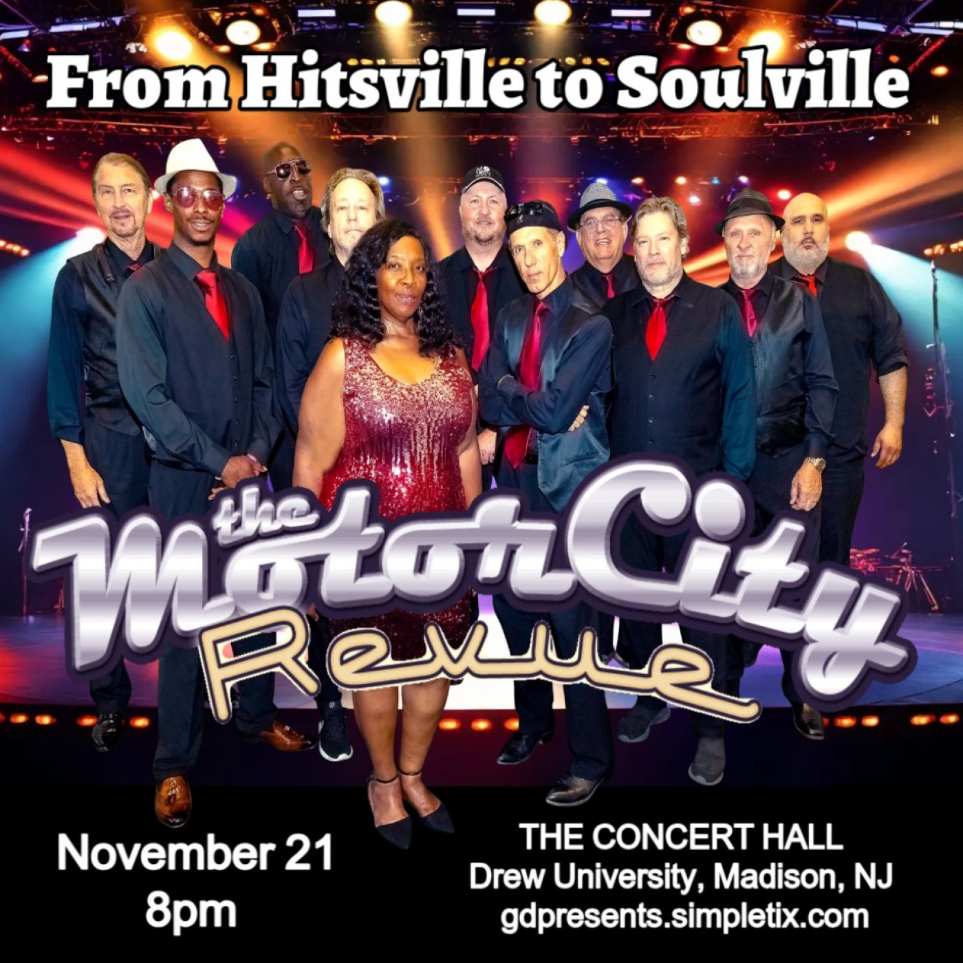 Motor City Revue Brings Motown Soul to Drew University 
