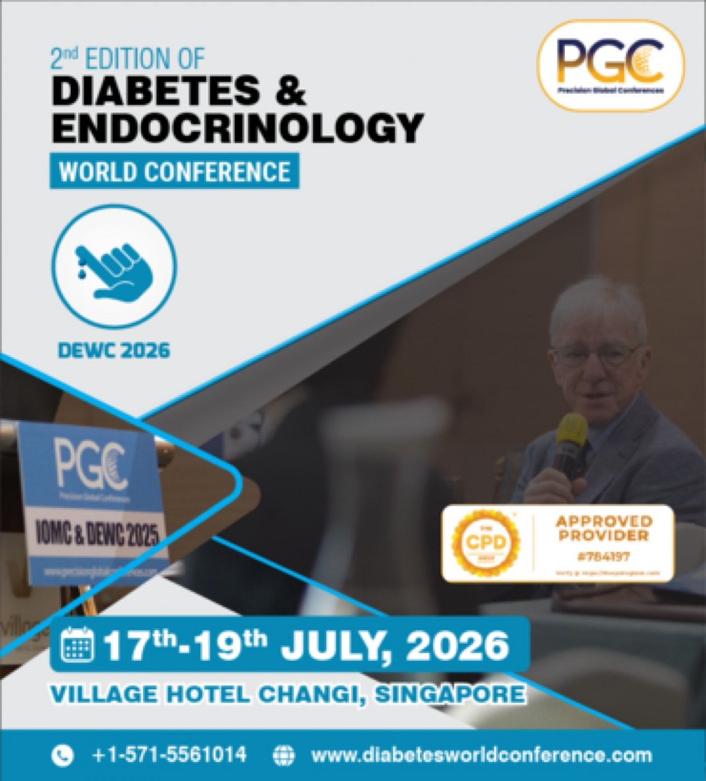 2nd Edition of the Diabetes and Endocrinology World Conference (DEWC 2026)