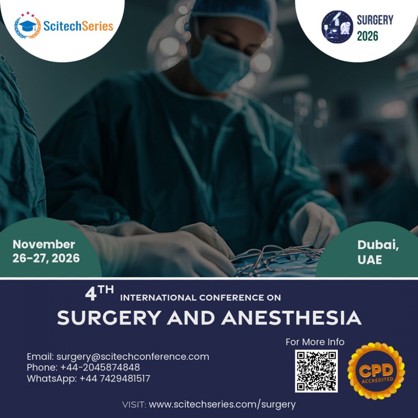 4th International Conference on Surgery and Anesthesia