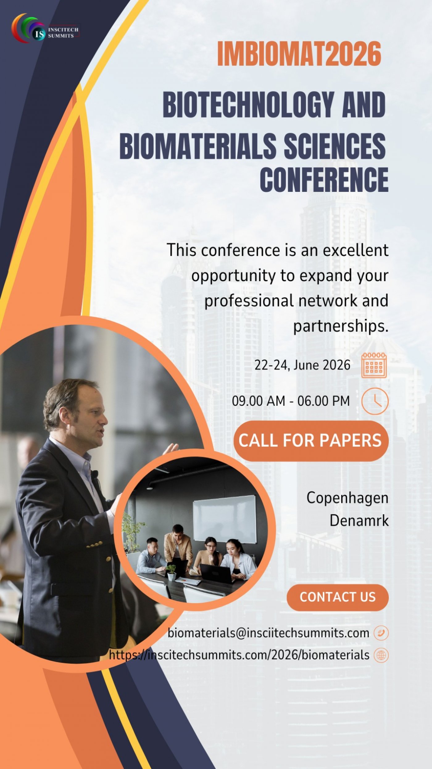 2nd Edition of InSciTech Meet on Biotechnology and Biomaterials Sciences 