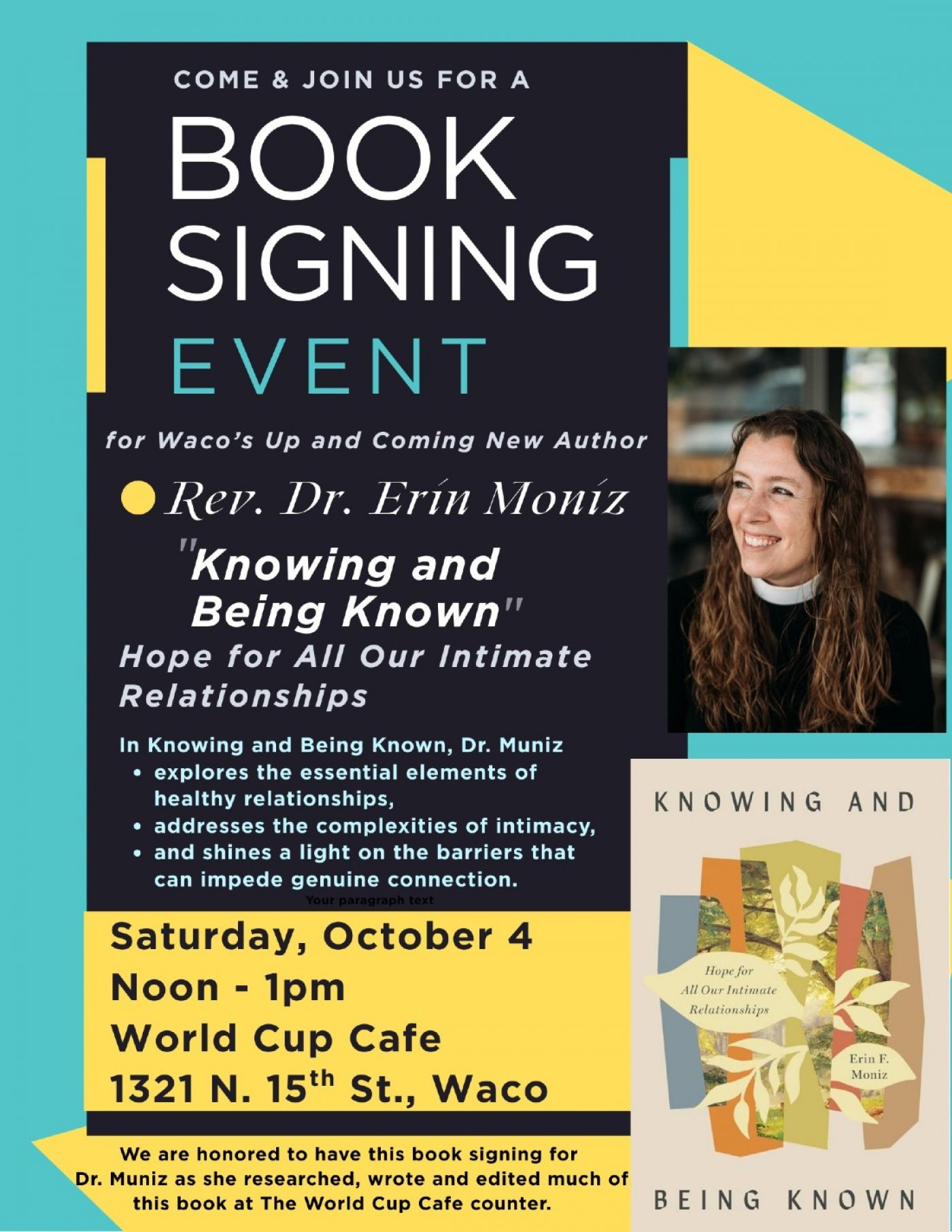 Book Signing Event