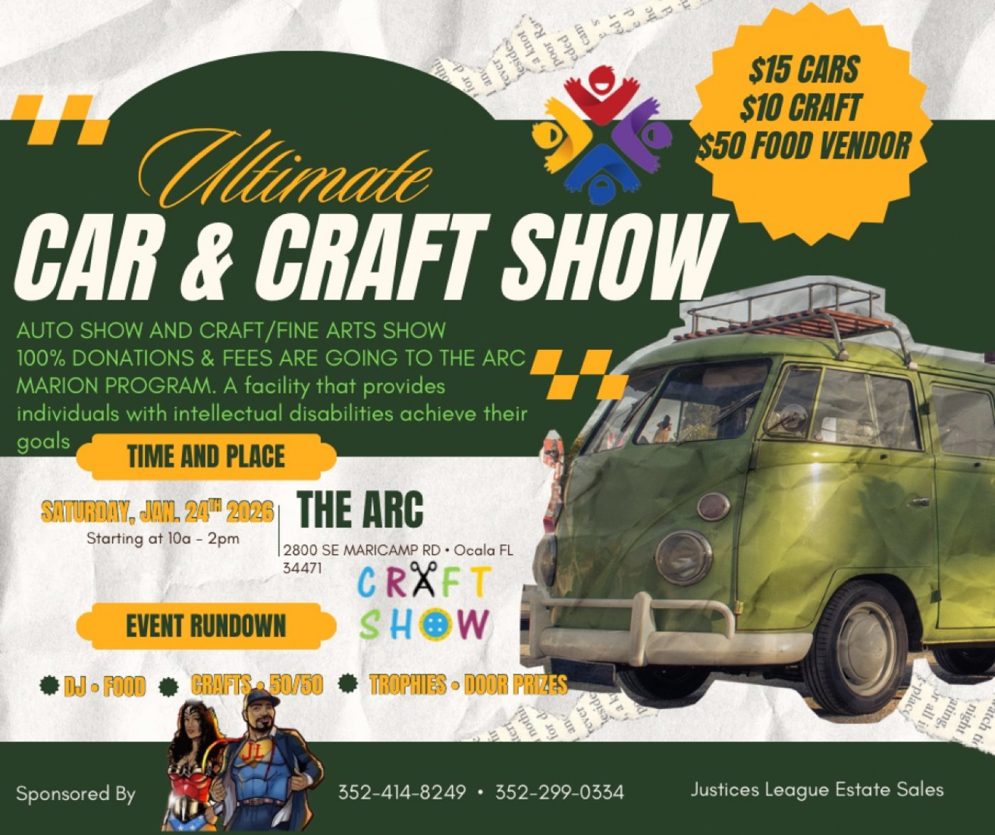 THE ARC CAR AND CRAFT SHOW