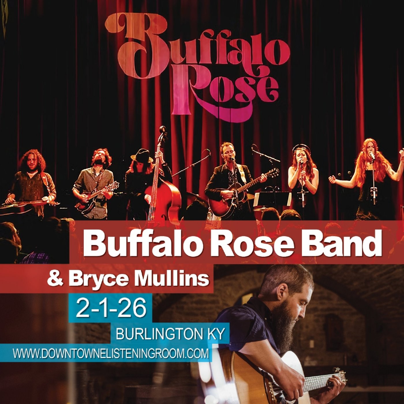 MODERN AMERICANA MATINEE: Buffalo Rose & Bryce Mullins