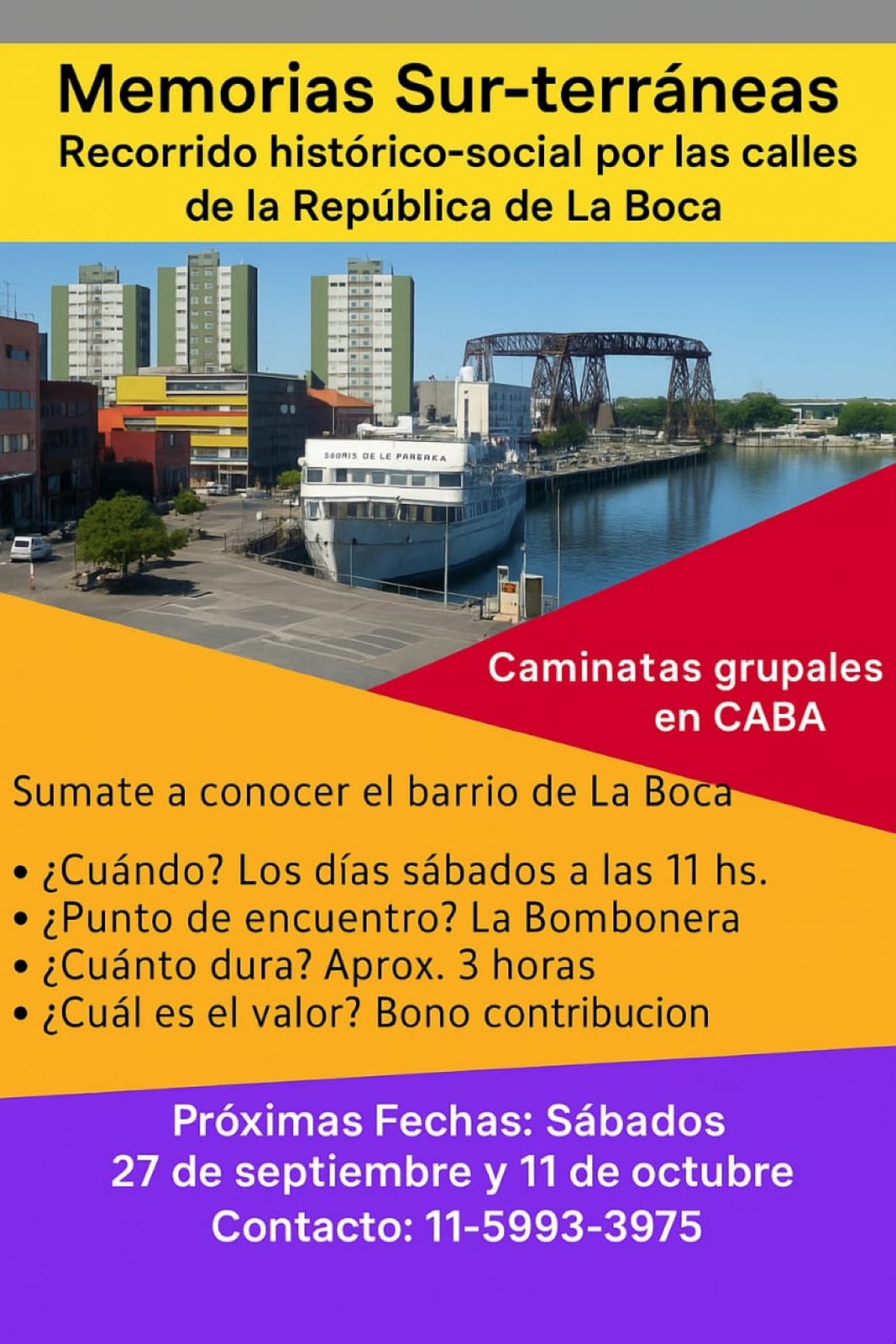 Walking free tour en La Boca: Huellas migrantes en la historia barrial
