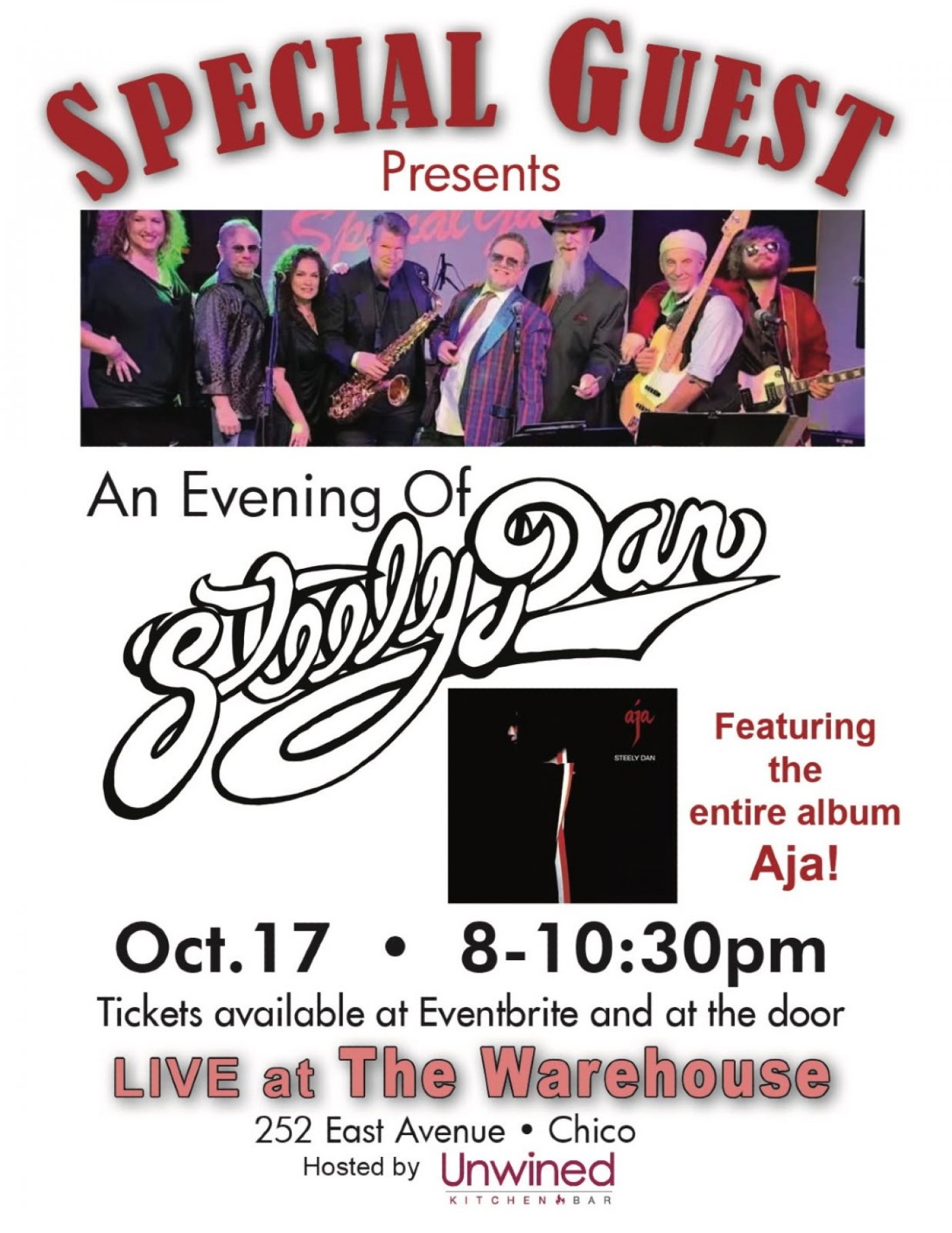 A night of Steely Dan by the band "Special Guest"