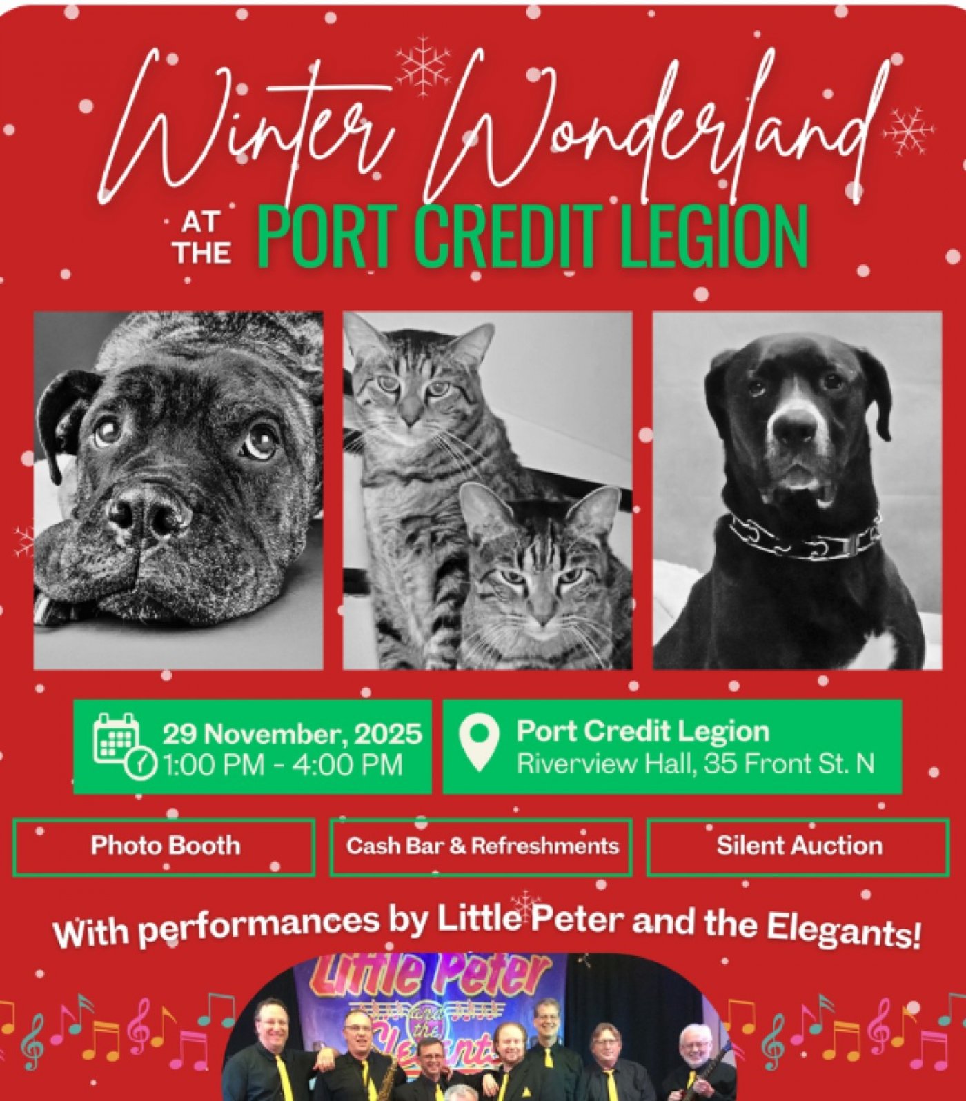 winter wonderland at the port credit legion
