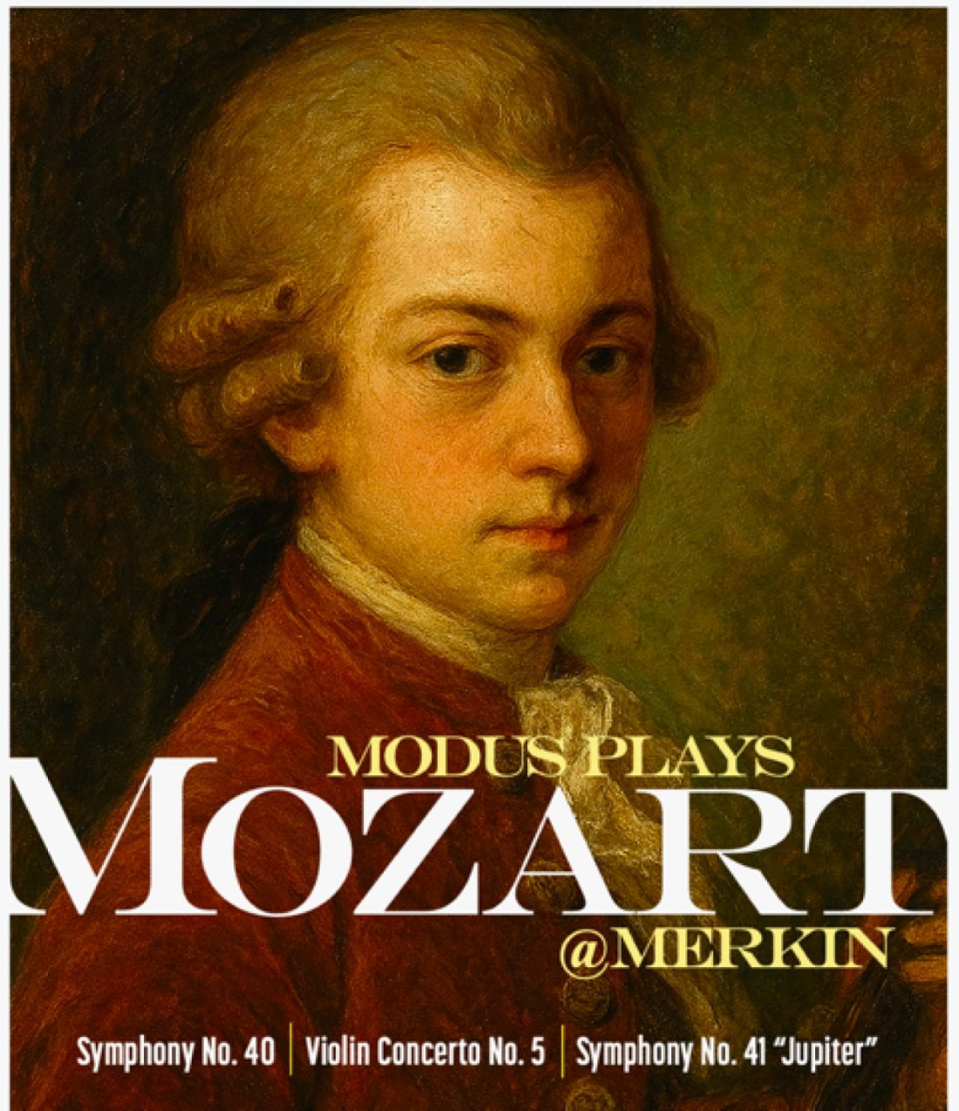 Modus Operandi Orchestra: Modus Plays Mozart at Merkin  with violinist Chlo\u00e9 Kiffer