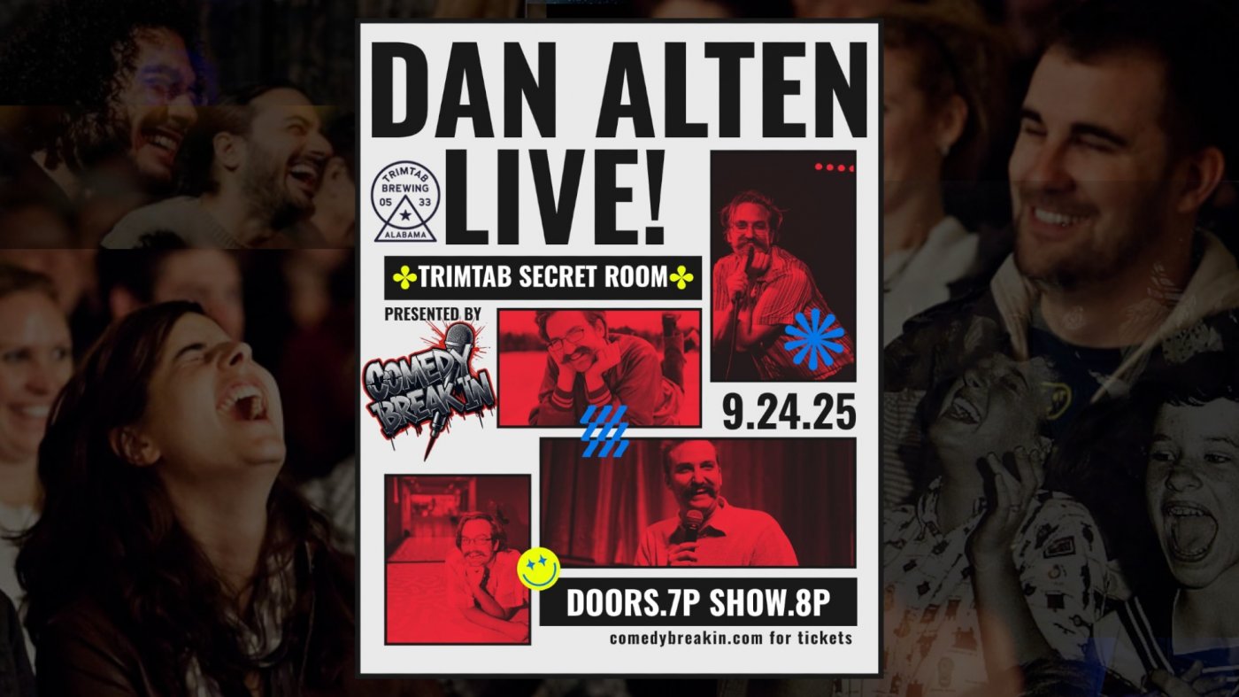 Dan Alten (good stand up comedy) at Trim Tab Brewing