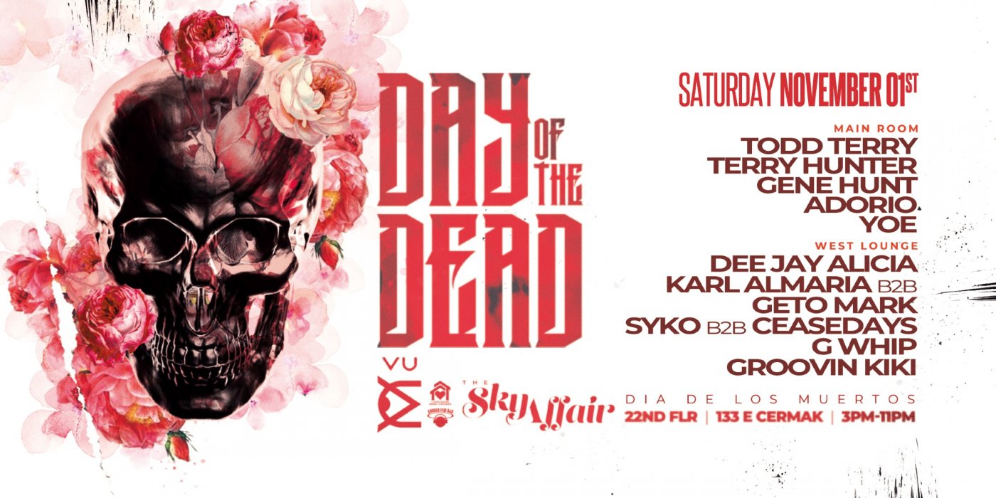 Dia De Los Muertos. 2 Rooms of House Music