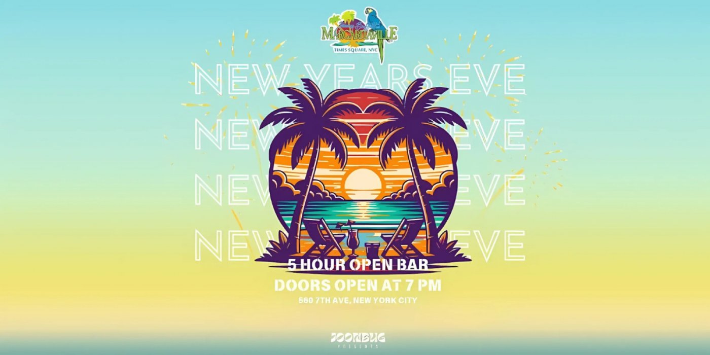 Margaritaville Times Square Gala In Paradise NYE 2026