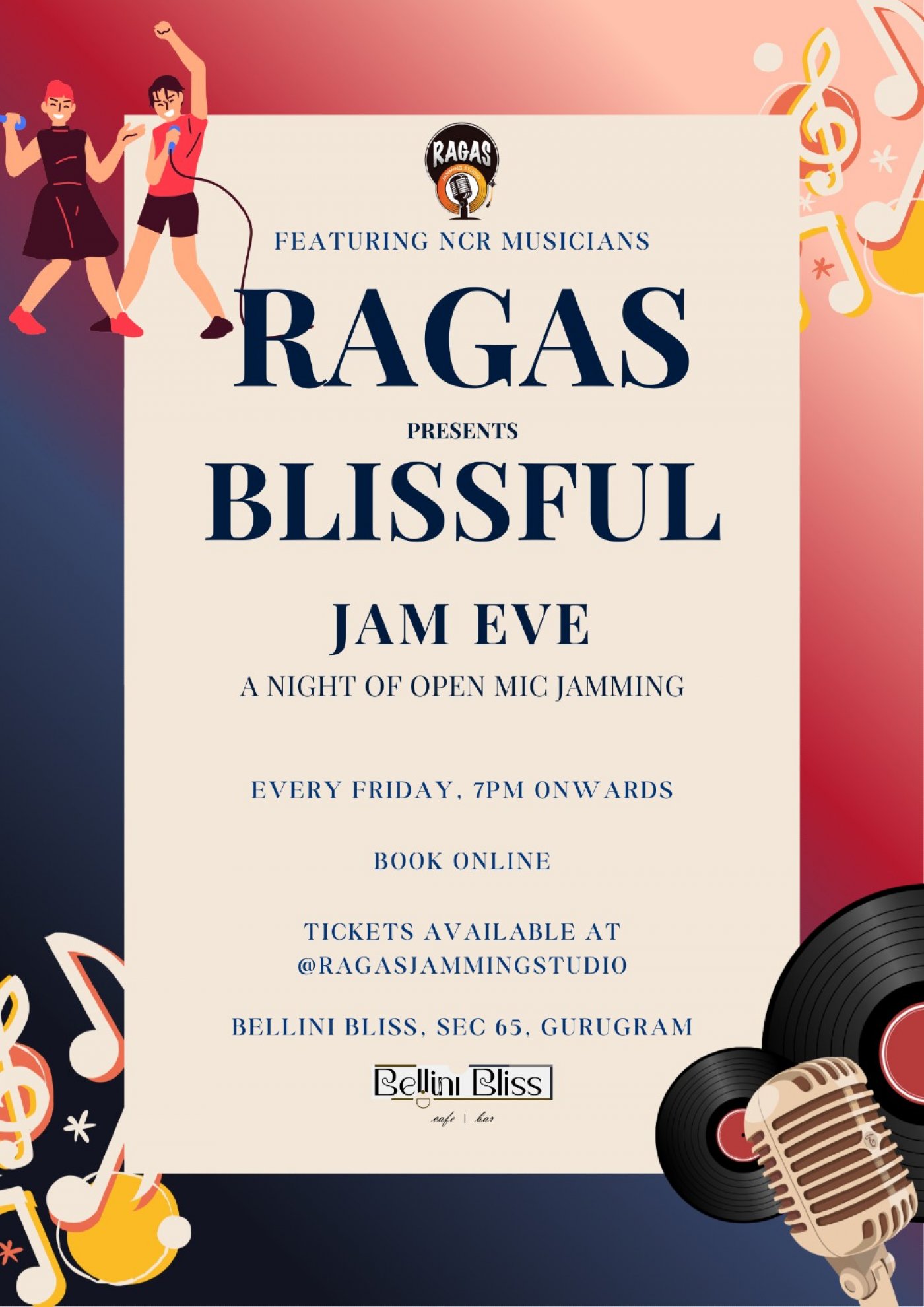 Ragas Bliss: A blissful jamming eve
