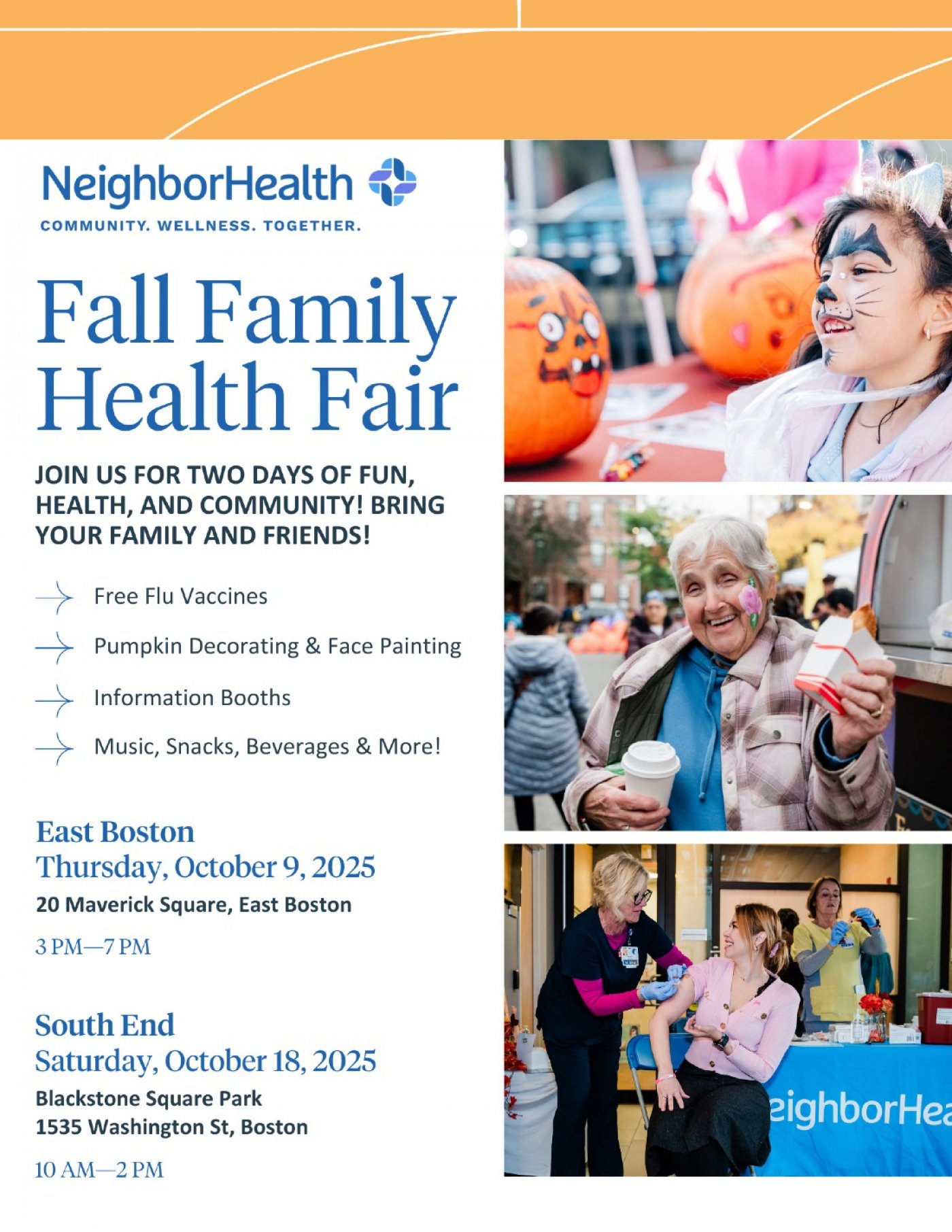 Fall Family Health Fair, East Boston