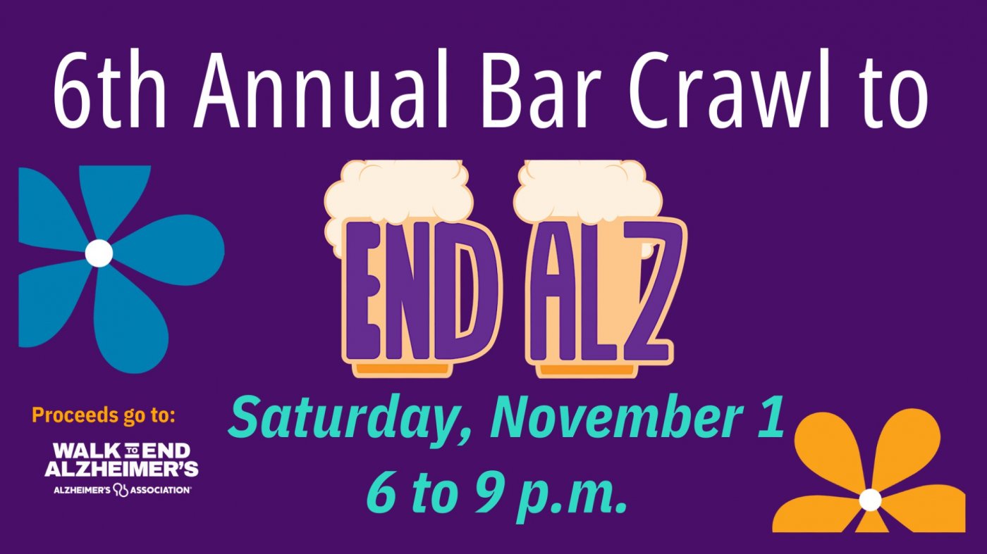 6th Annual Bar Crawl to End Alz