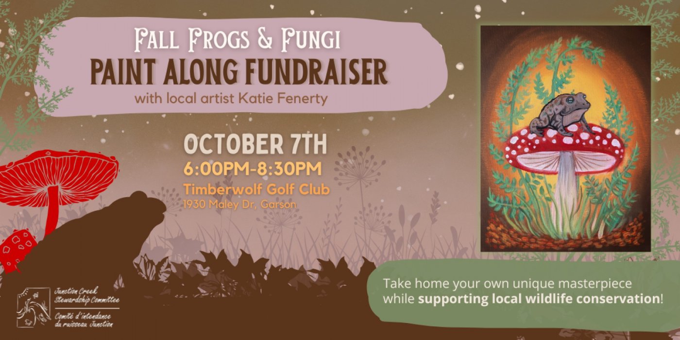 Fall Frogs & Fungi: Paint Along Fundraiser