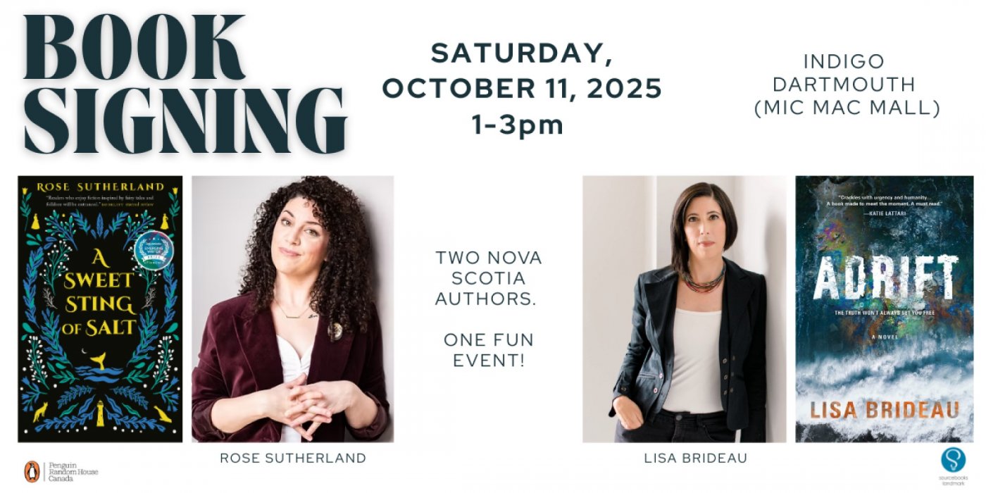 Book Signing & Meet the Authors: Lisa Brideau & Rose Sutherland