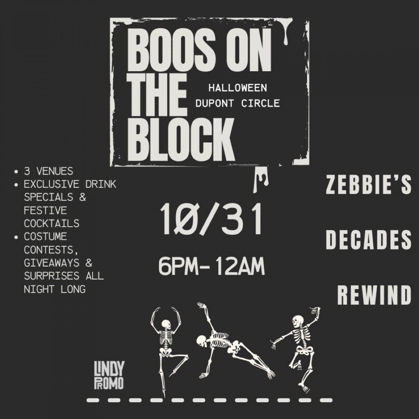Boos on the Block- Dupont Halloween Block Party