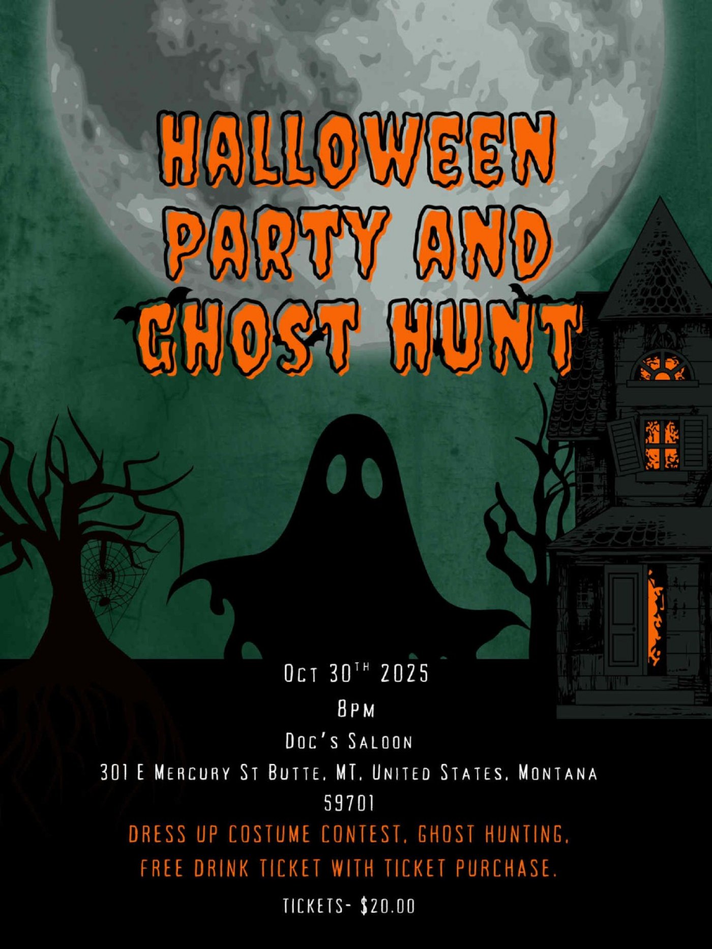 Doc's saloon Ghost investigation