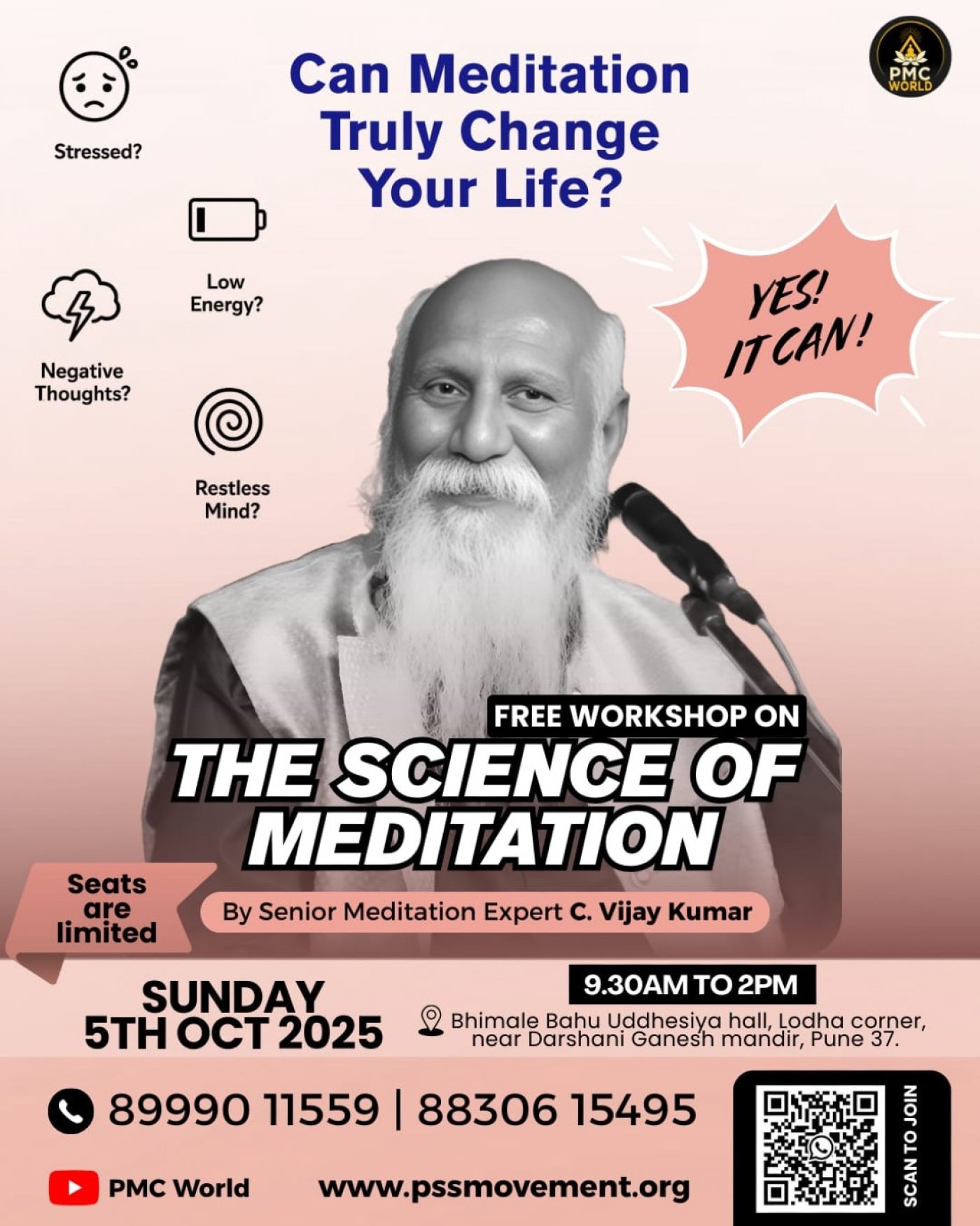 The Science of Meditation , pune
