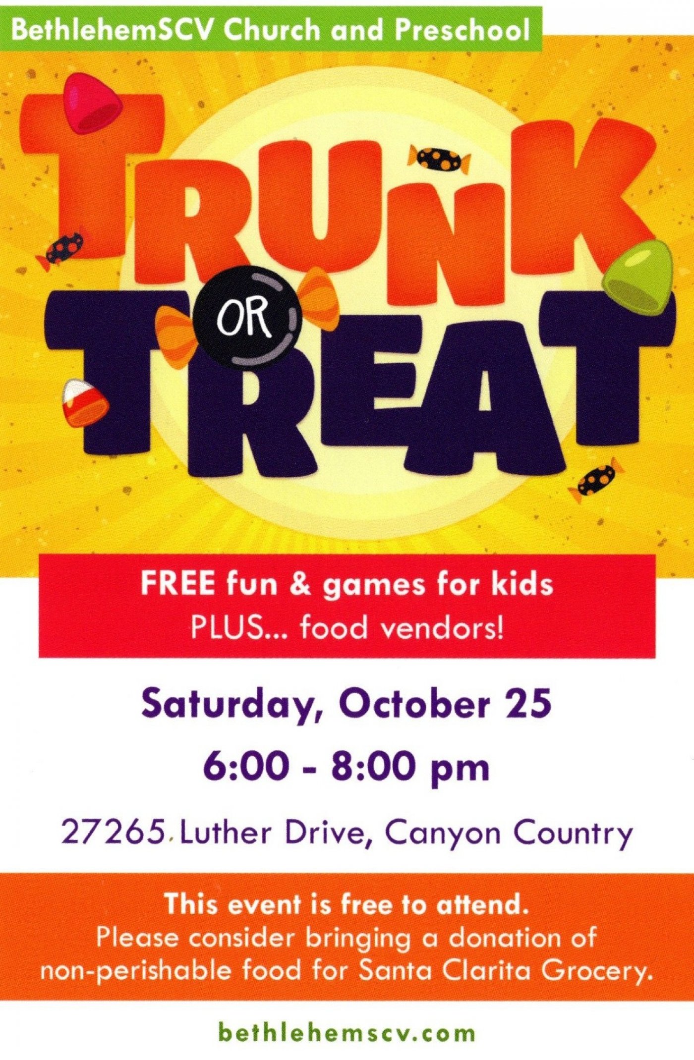 4th Annual Trunk or Treat