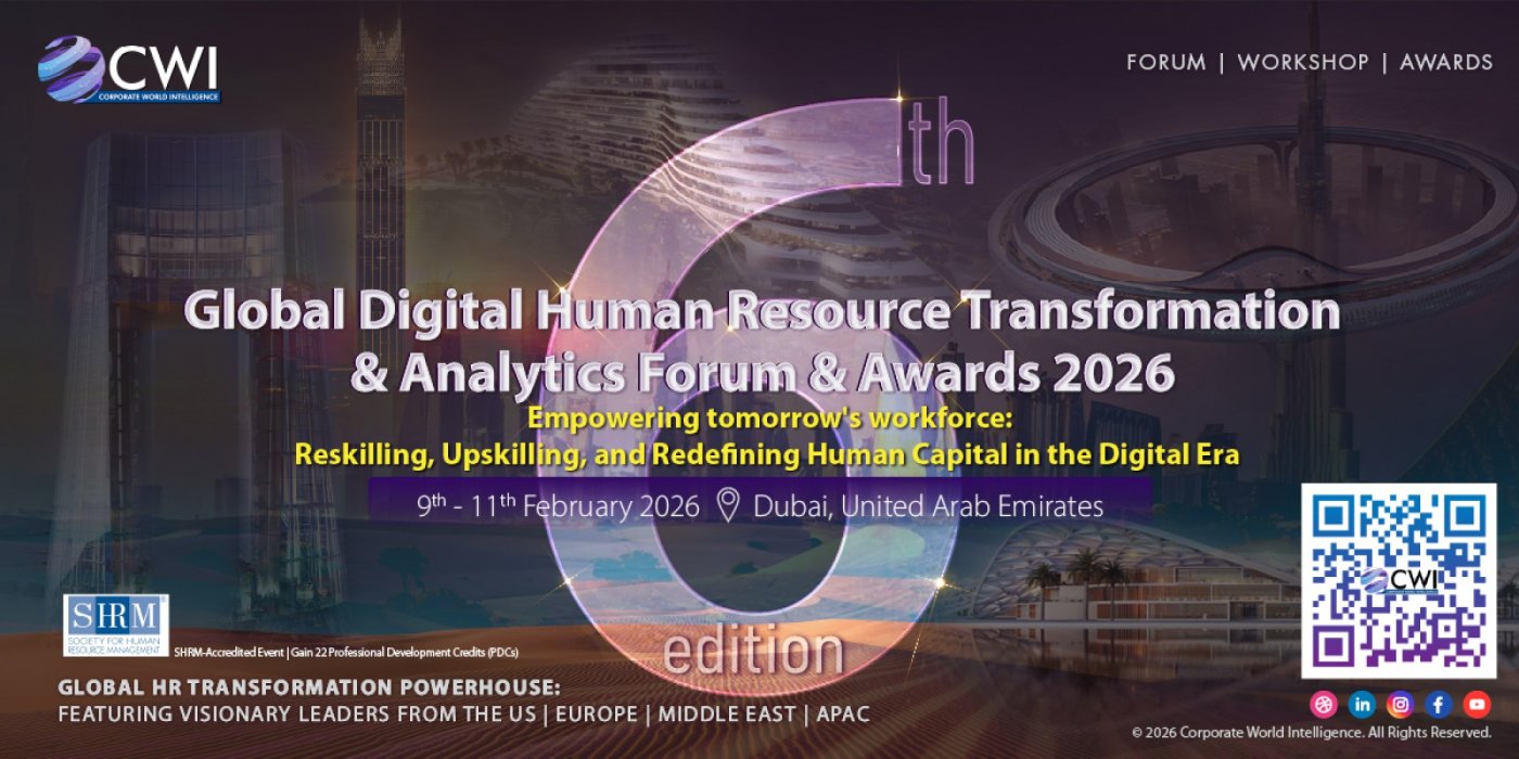 The 6th Global Digital Human Resource Transformation & Analytics Forum & Awards