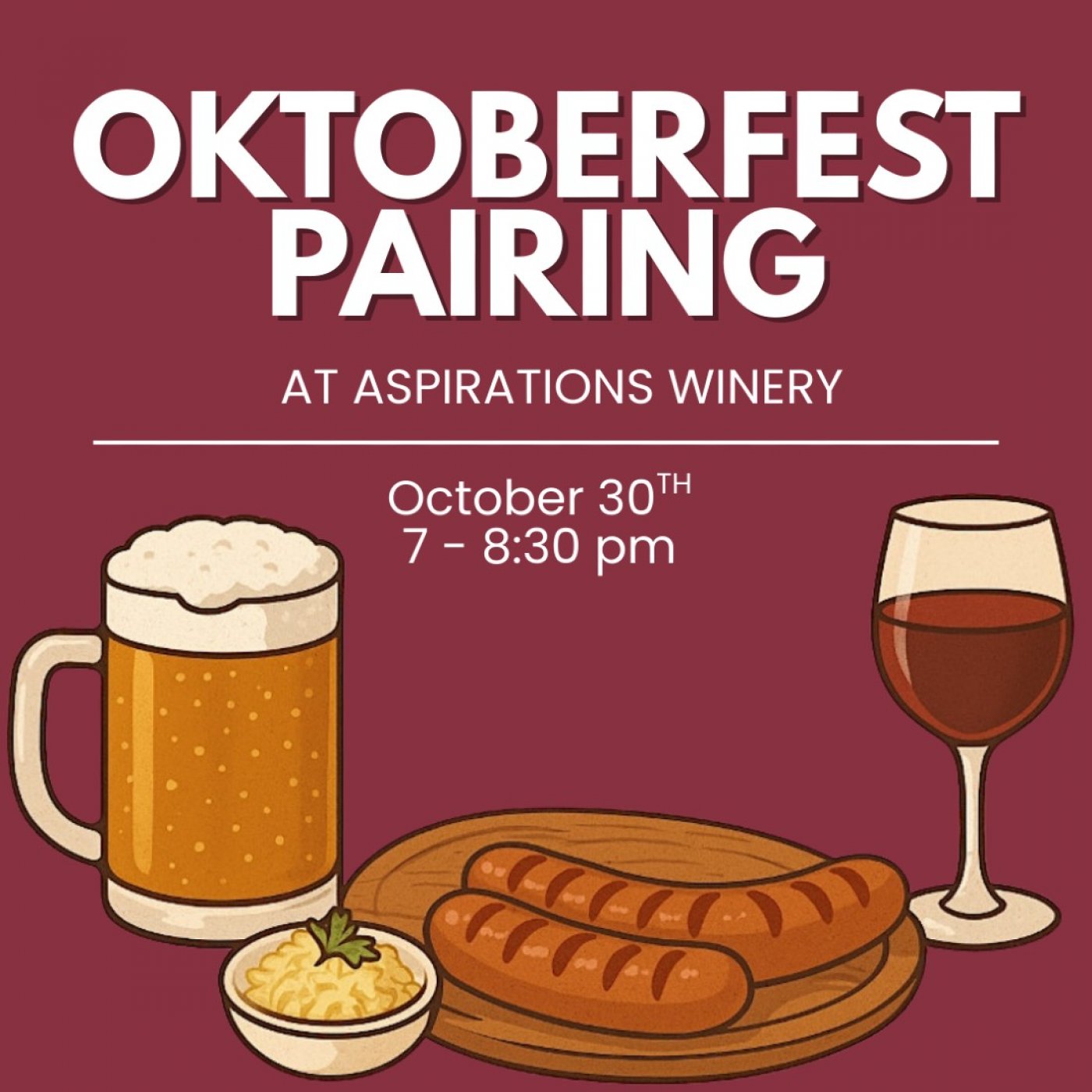 Oktoberfest Pairing Night!