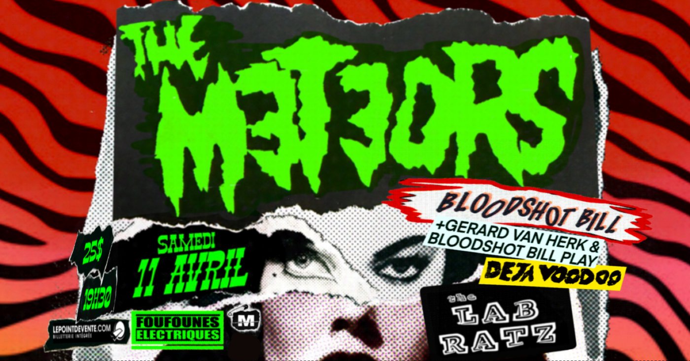 The Meteors + Deja Voodoo + guests