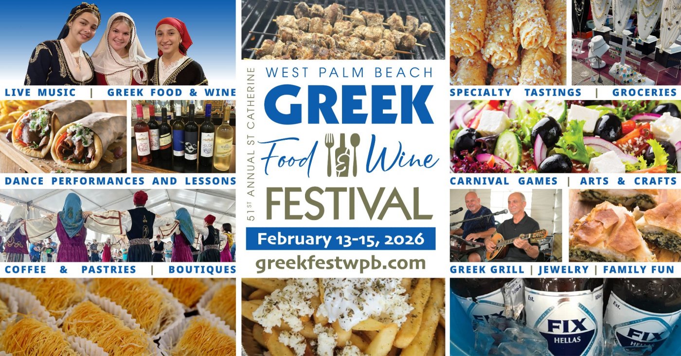 51st Annual West Palm Beach Greek Food & Wine Festival