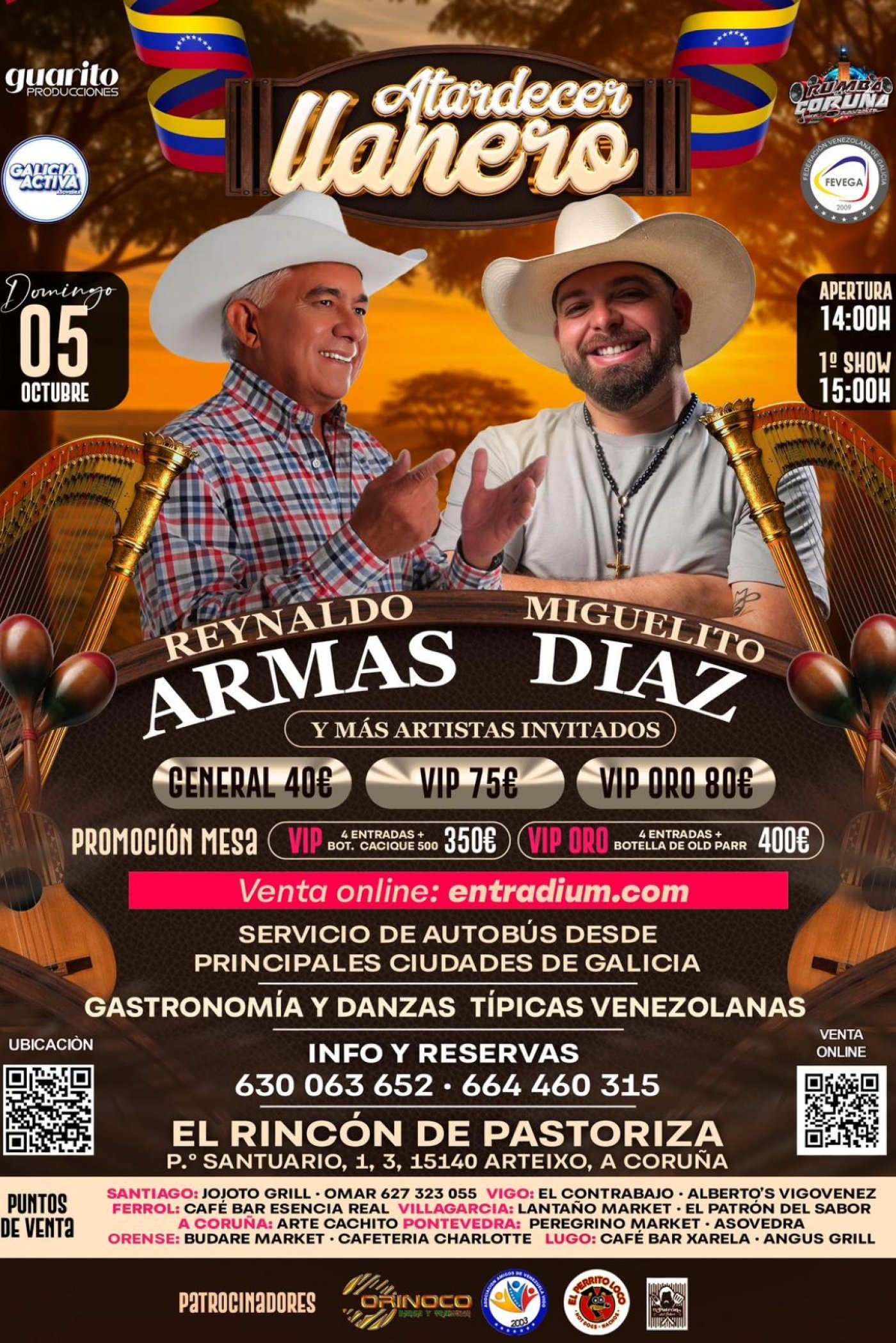 Concierto Reinaldo Armas Coru\u00f1a 2025