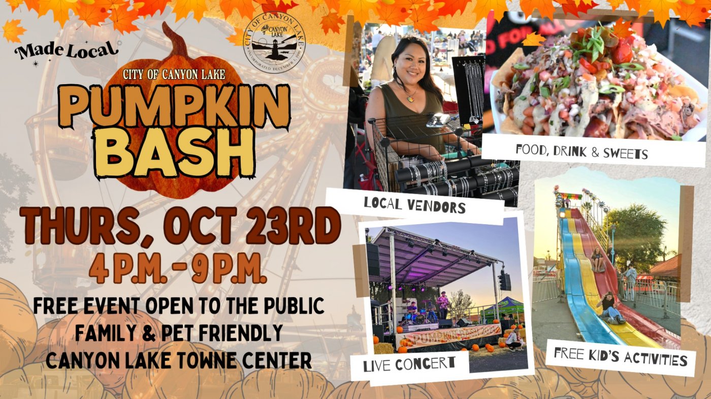 Canyon Lake Pumpkin Bash