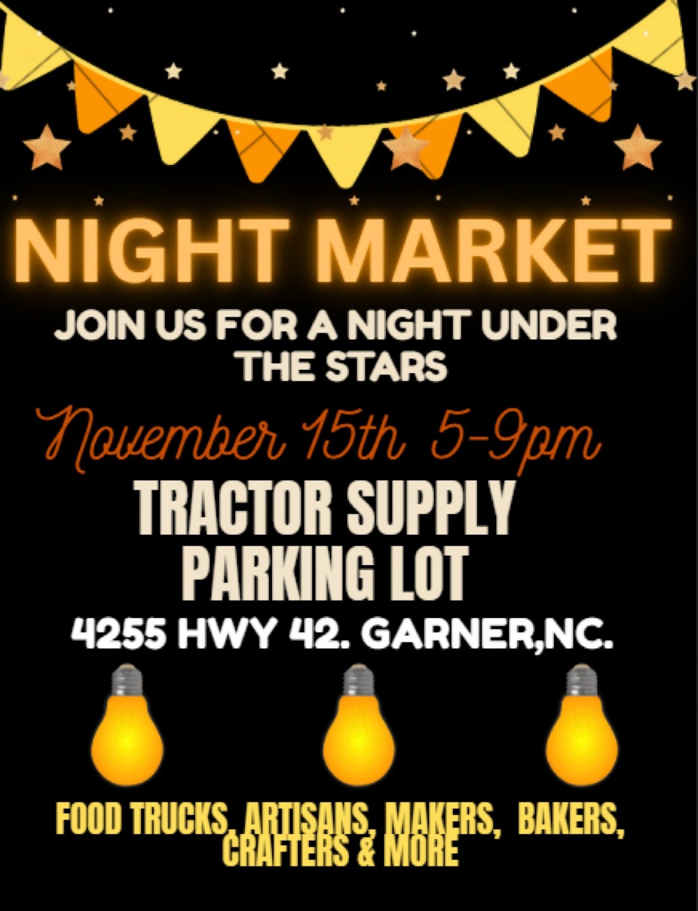 Night Market Under the Stars