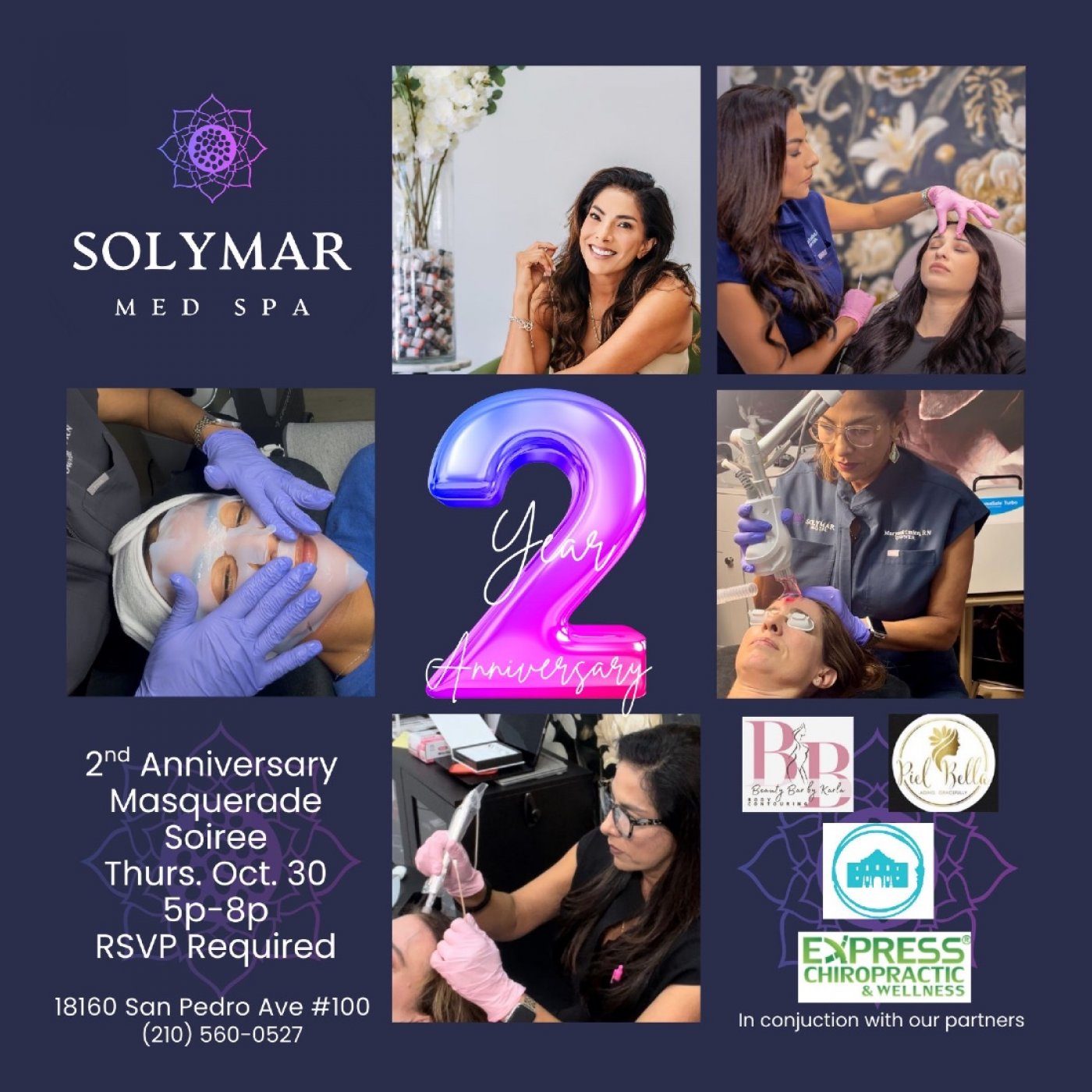 Solymar 2 Year Masquerade Anniverssary 