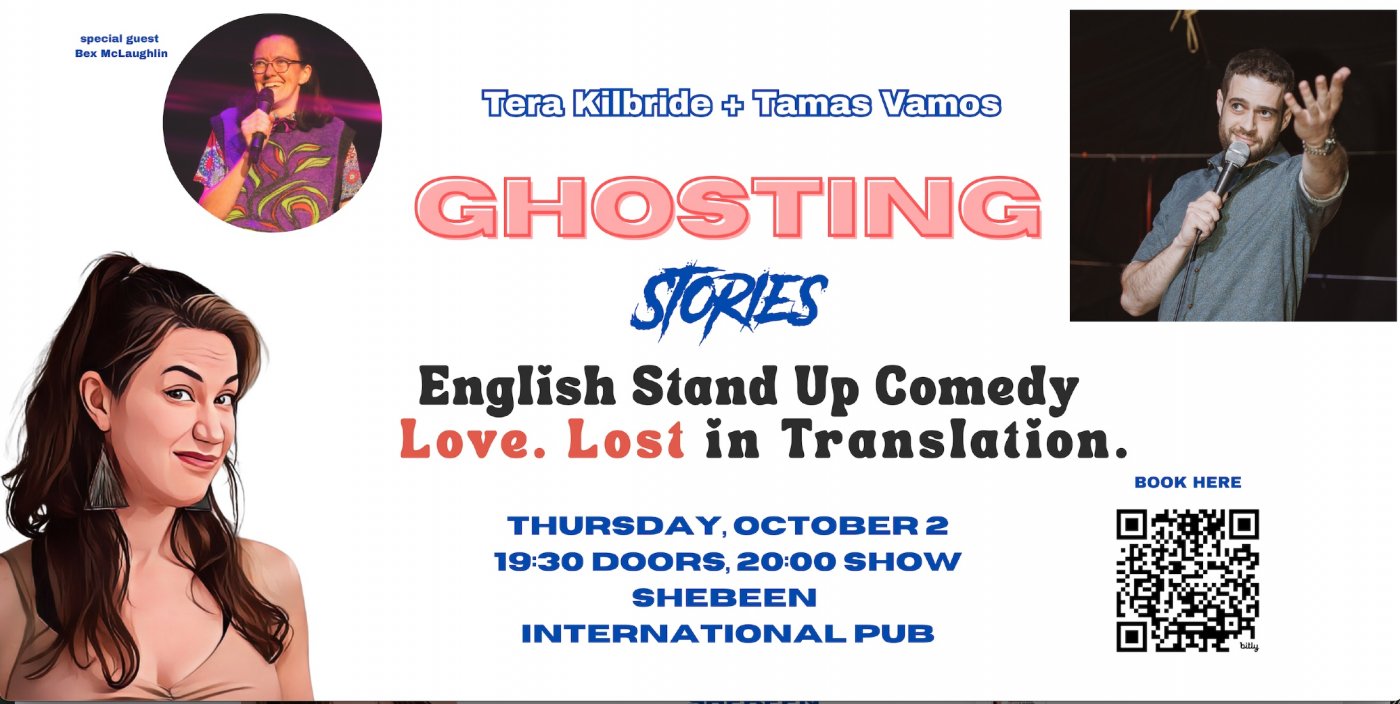GHOSTING STORIES Vienna: English Stand Up Comedy about Dating with Tera Kilbride
