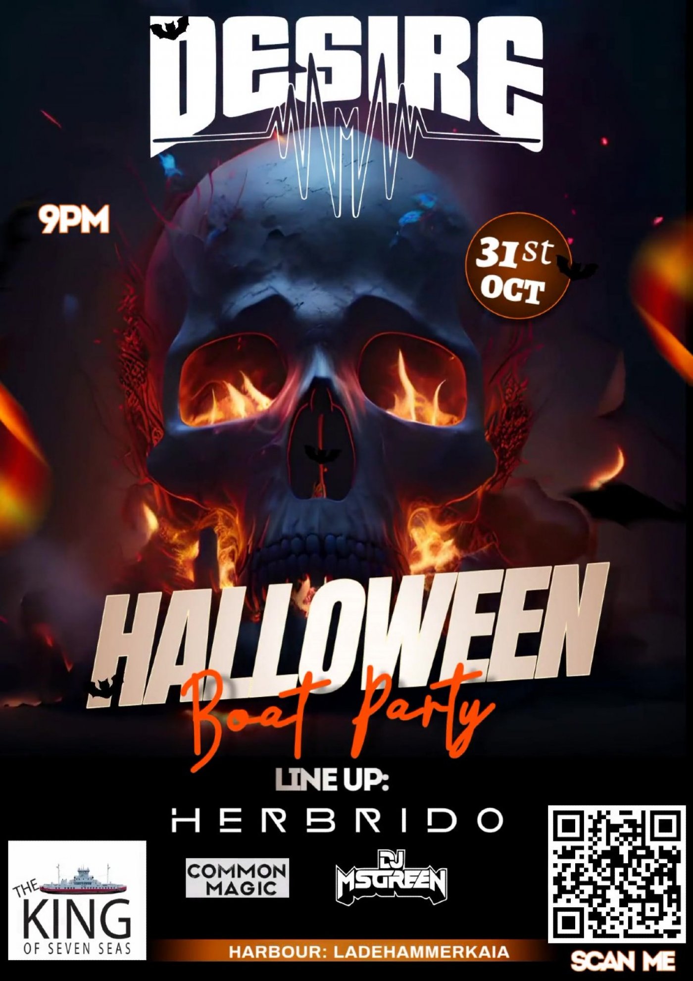 DESIRE \/\/ HALLOWEEN BOAT PARTY