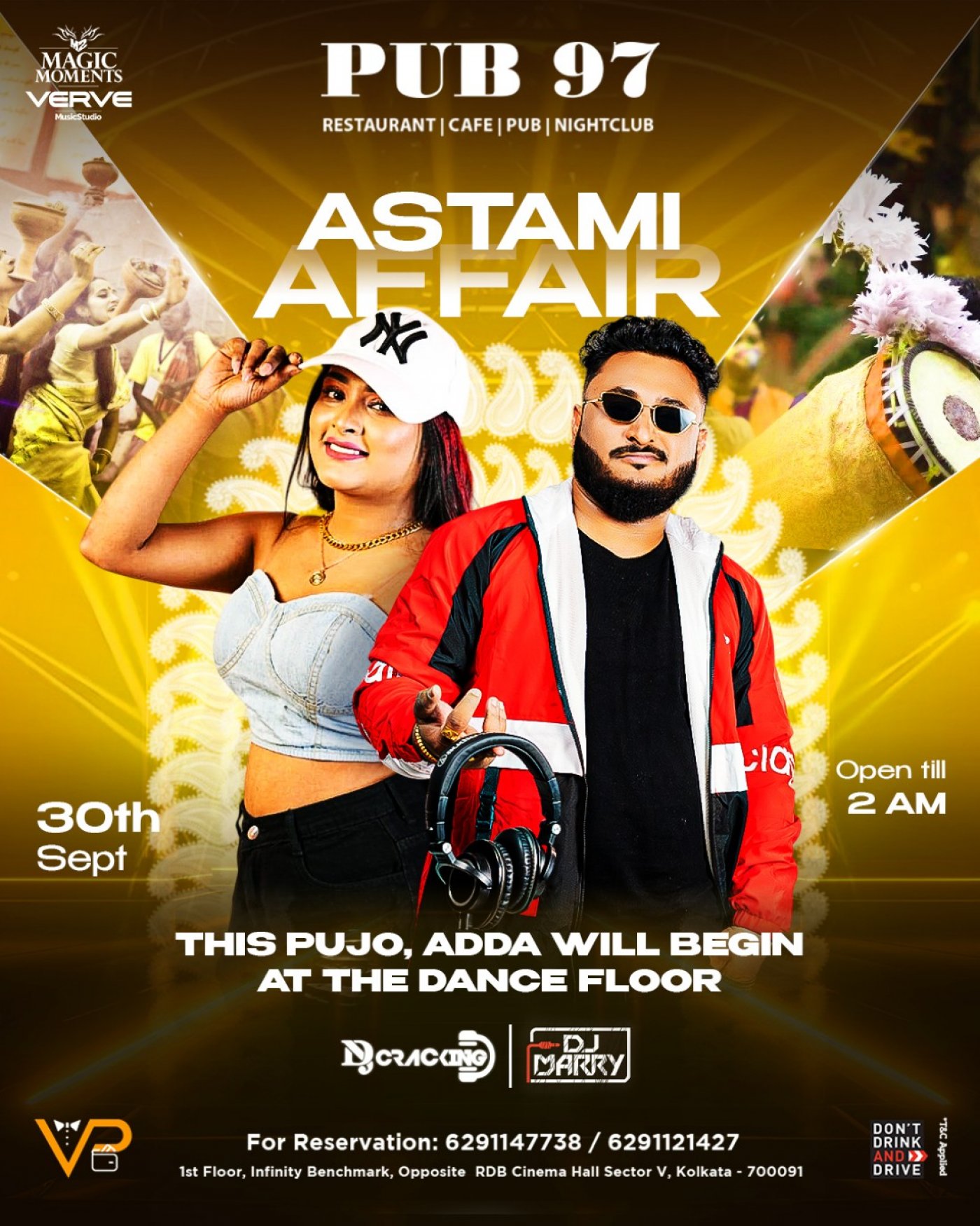 ASTAMI AFFAIR WITH DJ CRACKING & DJ MOU
