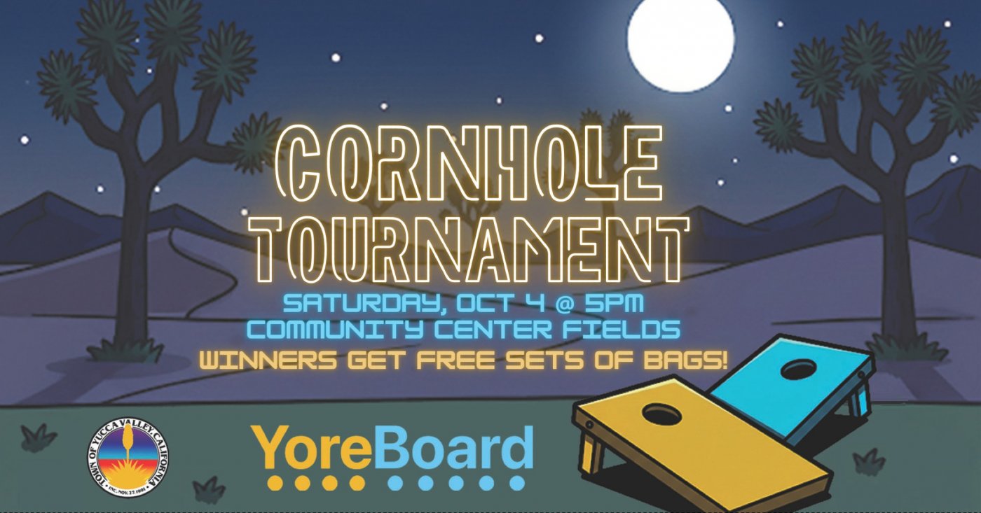 Cornhole Tournament - YoreBoard & Yucca Valley - Fall '25