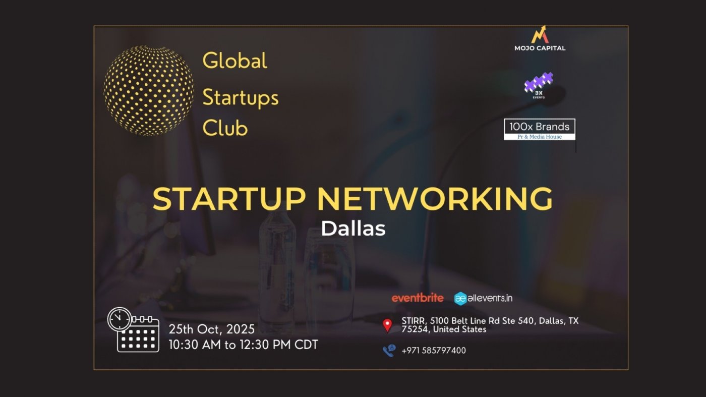 GLOBAL STARTUPS CLUB l STARTUP NETWORKING Dallas 2025