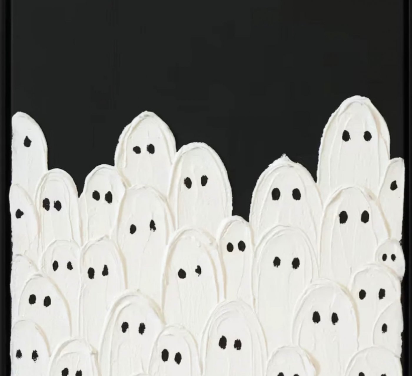 Make Your Own Viral Ghost Canvas Art