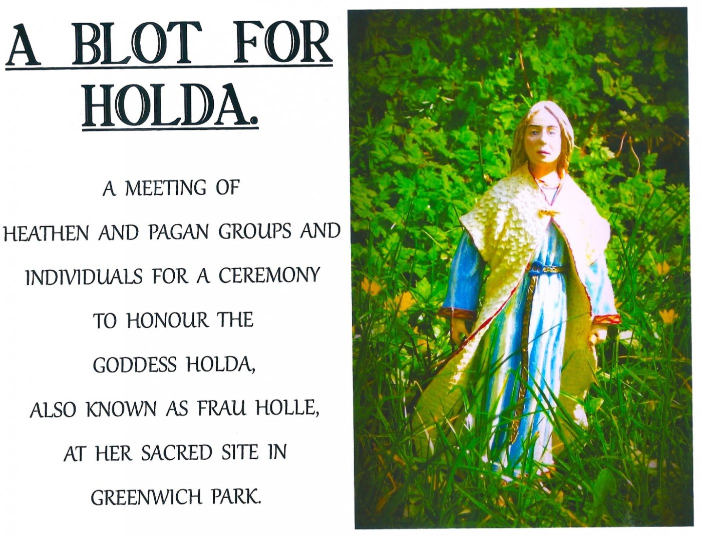 A BL\u00d3T FOR HOLDA