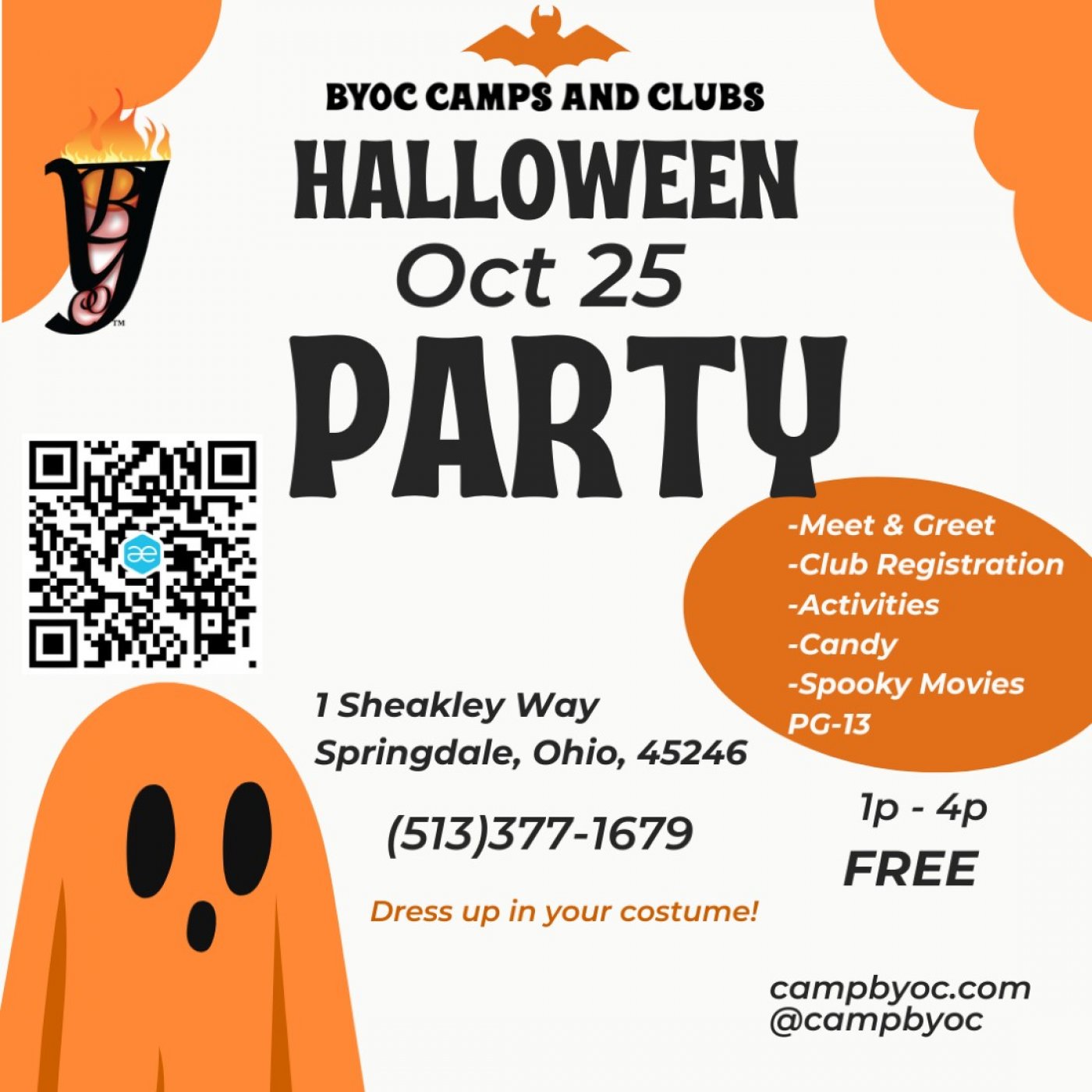 BYOC Halloween Party 2025 - Registration