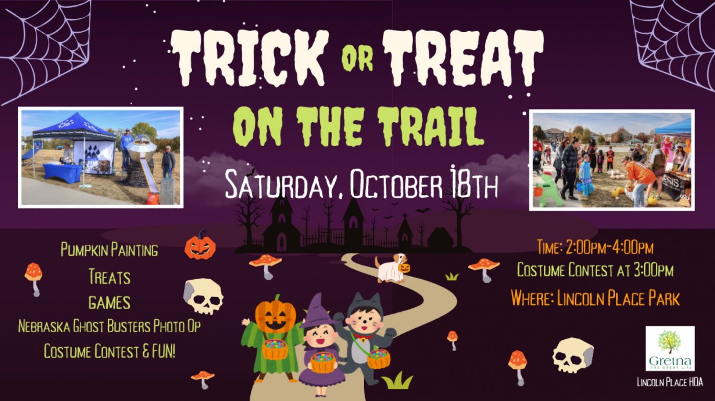 Trick or Treat on the Trail in Gretna